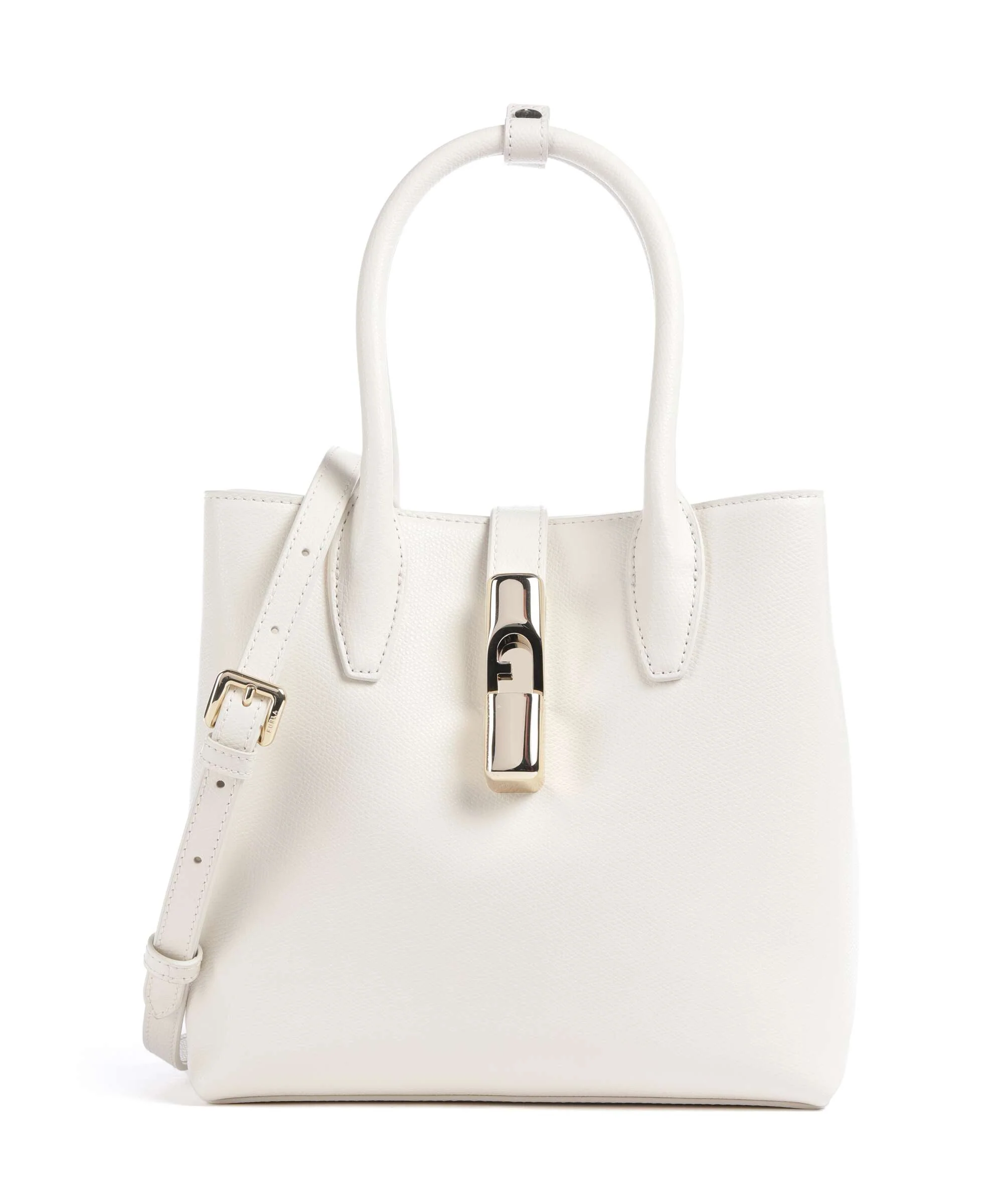 Furla Goccia S Handtas panna