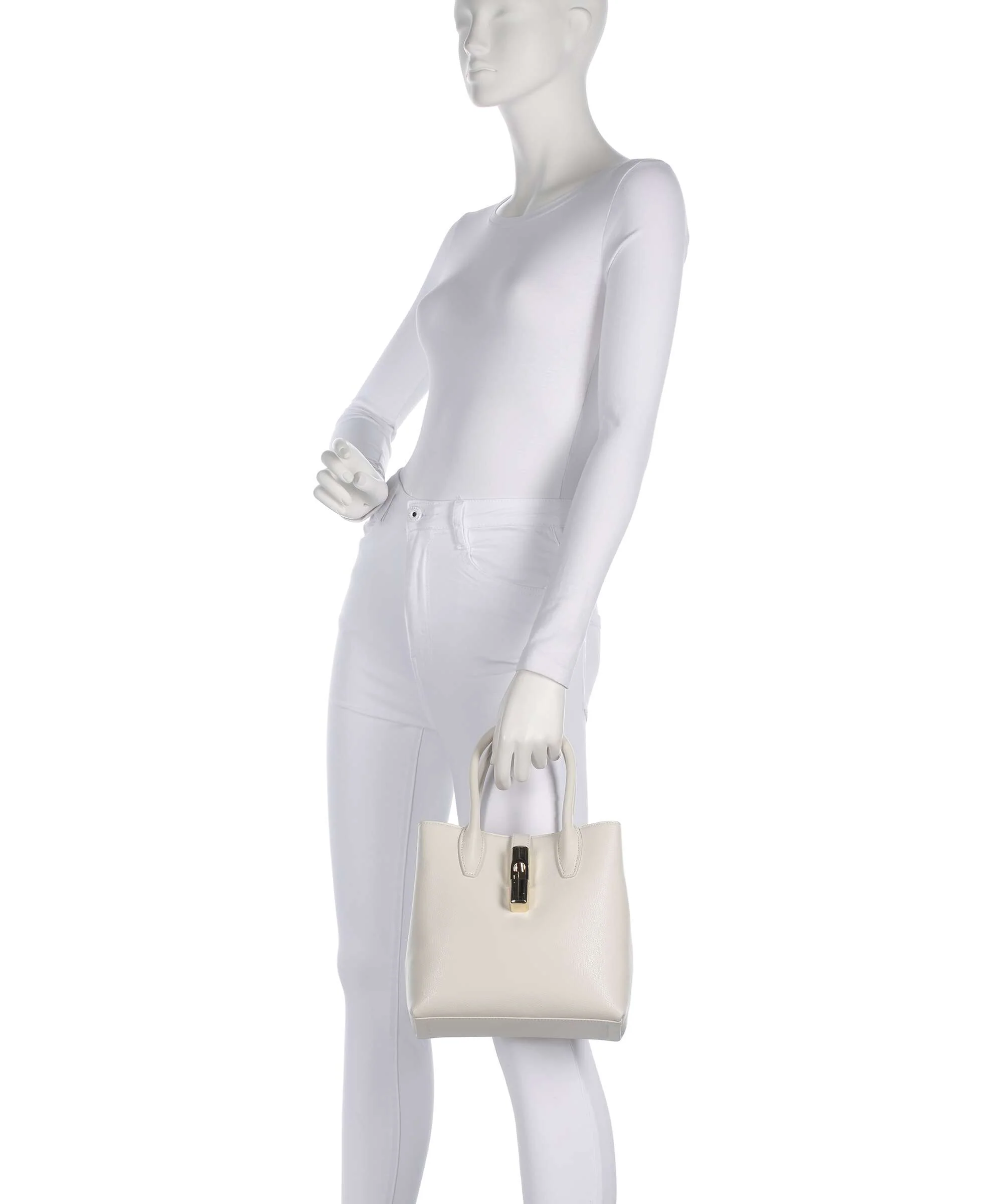 Furla Goccia S Handtas panna - Image 3