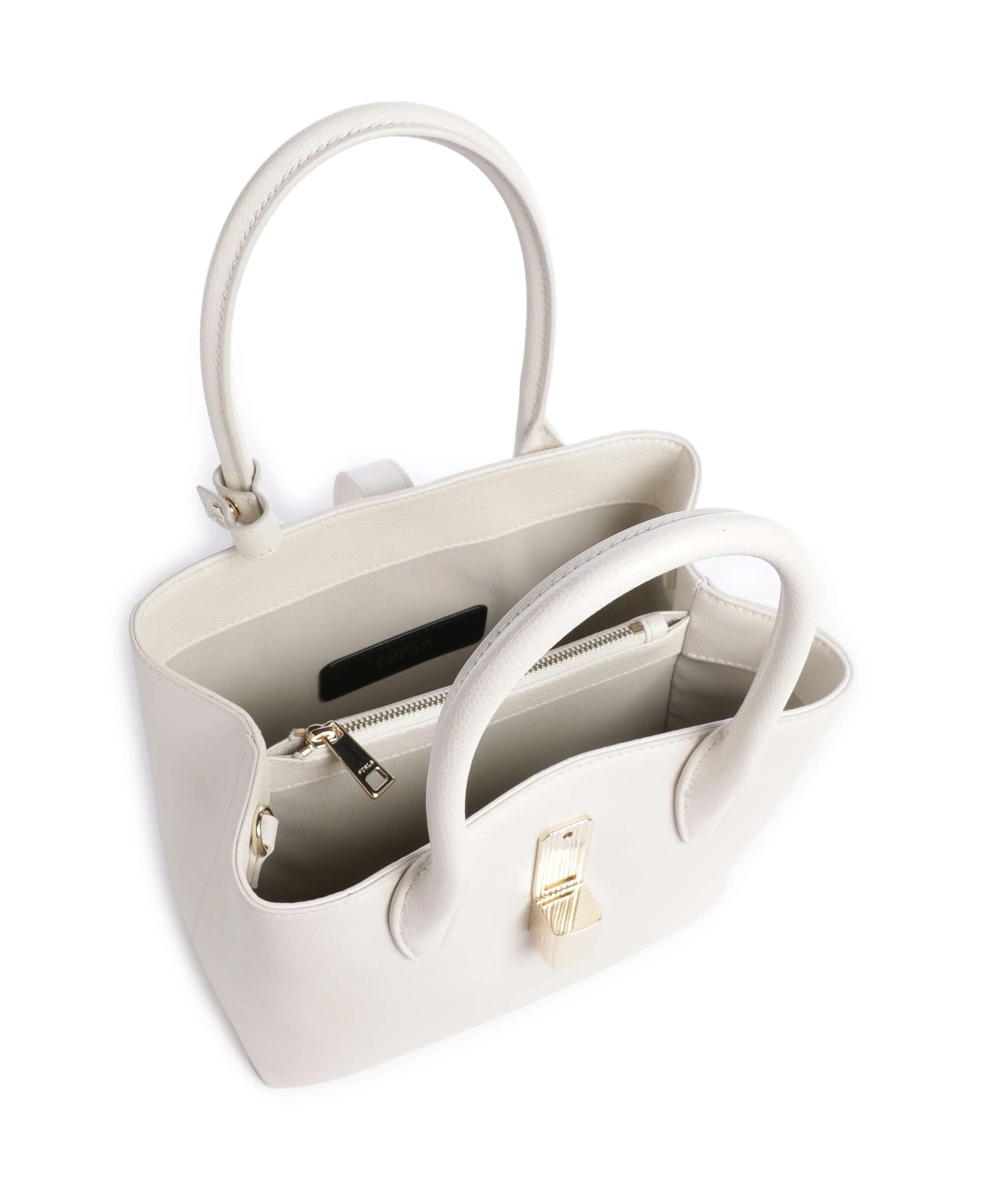 Furla Goccia S Handtas panna - Image 5