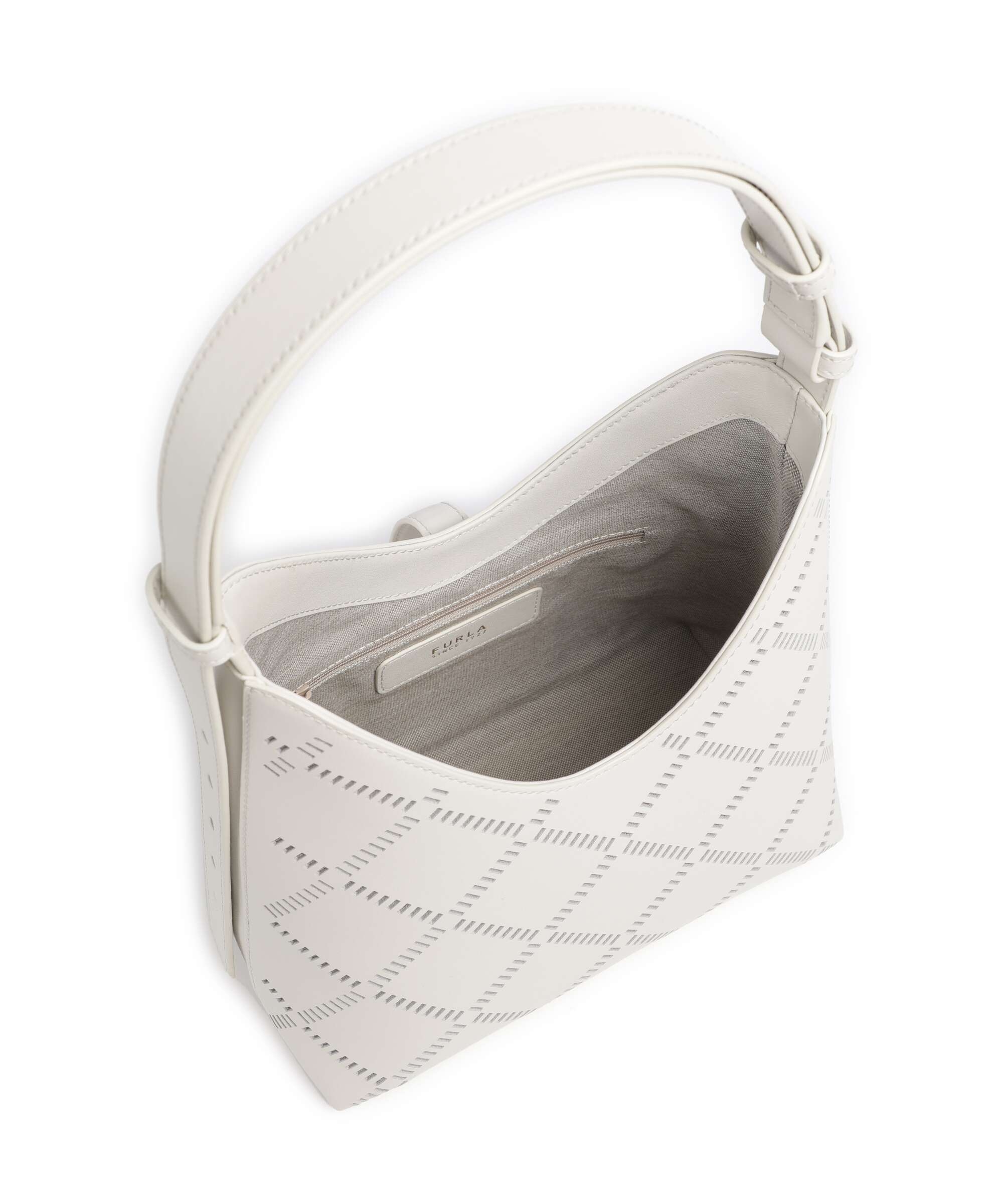 Furla Goccia S Hobo tas marshmallow - Image 5