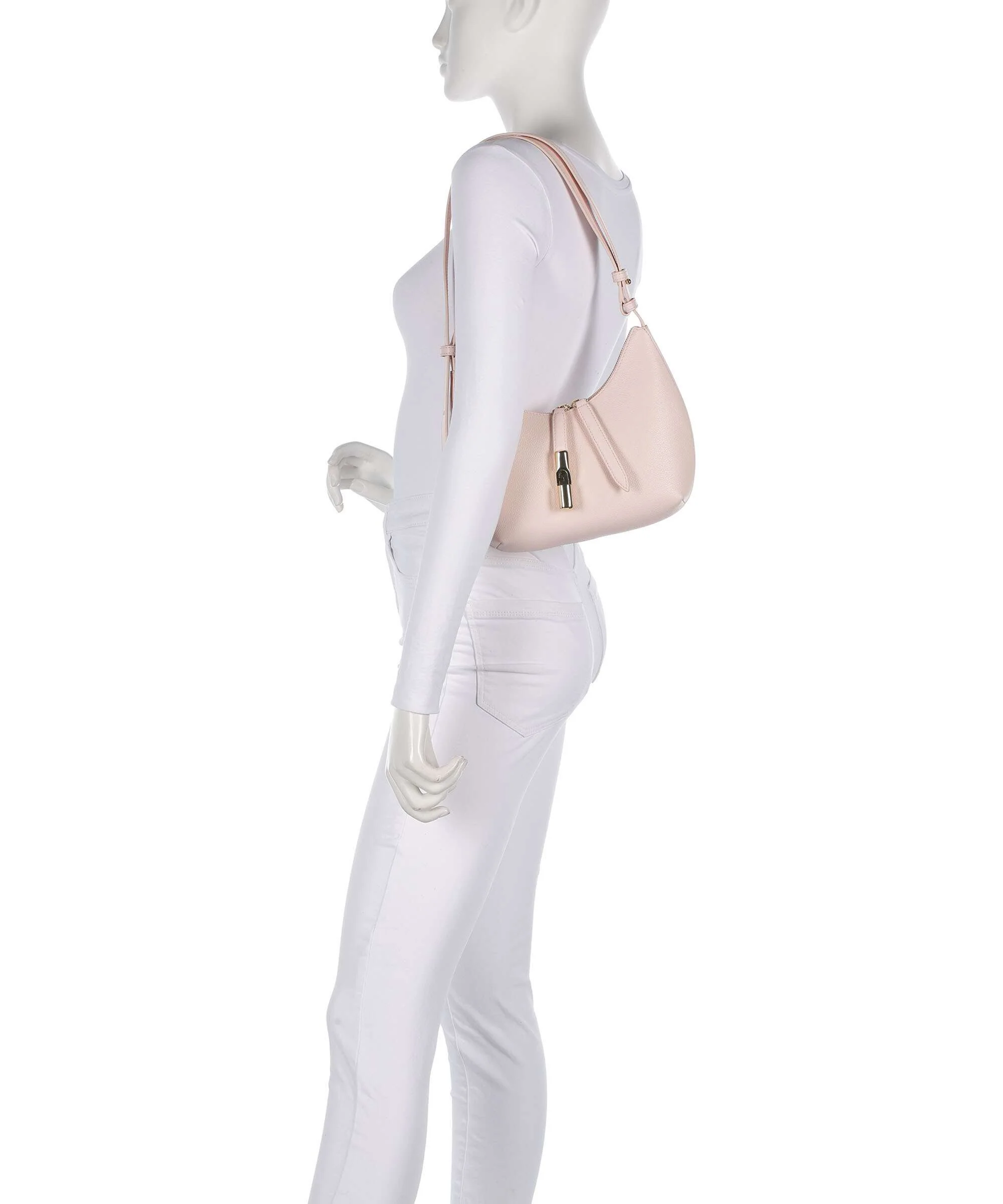 Furla Goccia S Schoudertas dusty pink - Image 3
