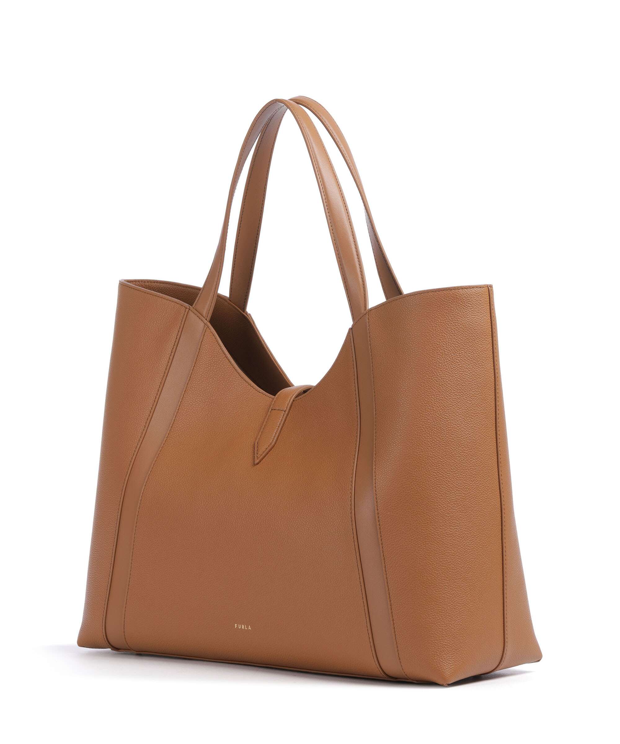Furla Goccia XL Boodschappentas brandy - Image 2