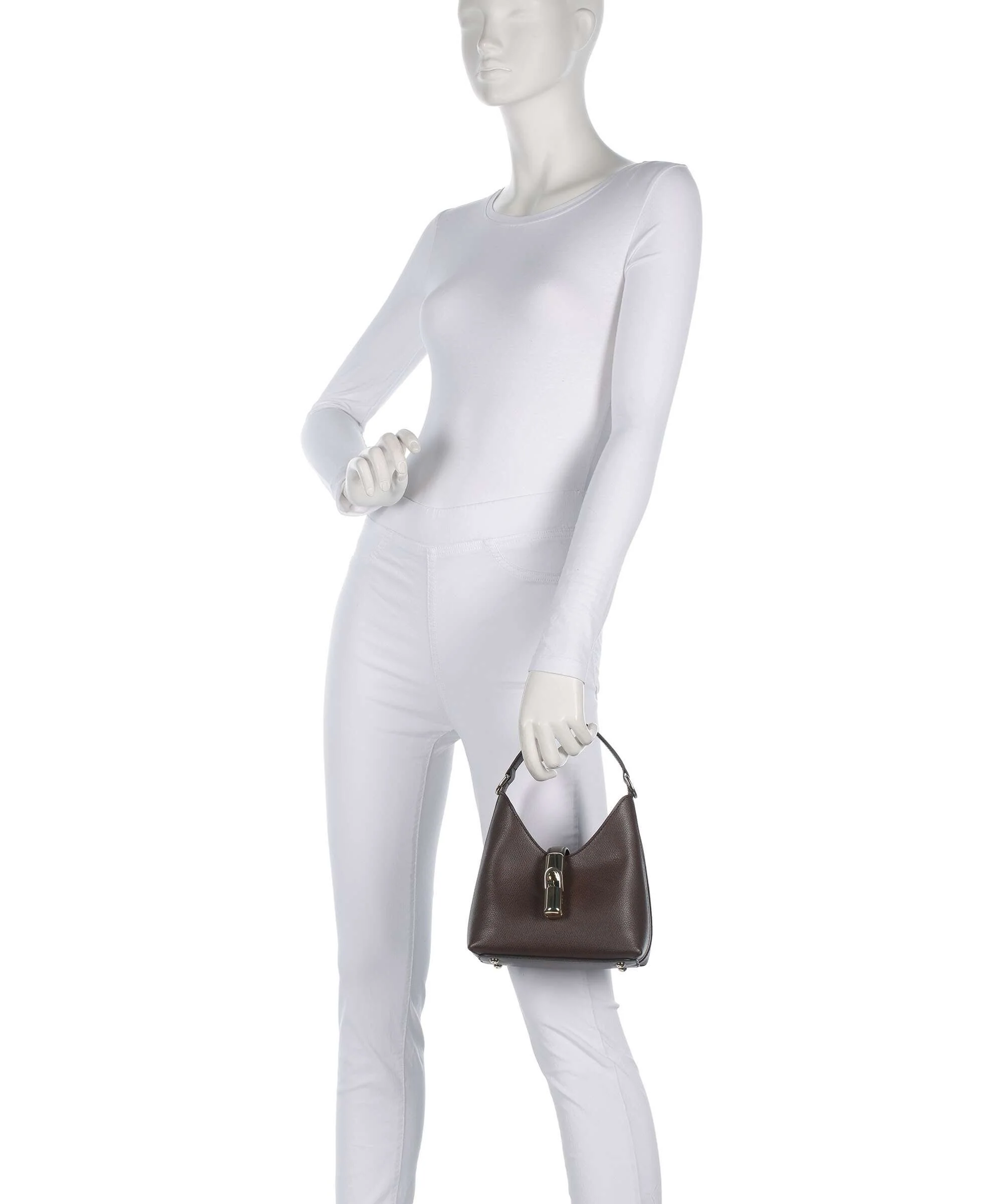 Furla Iride Mini Crossbody tas espresso - Image 3