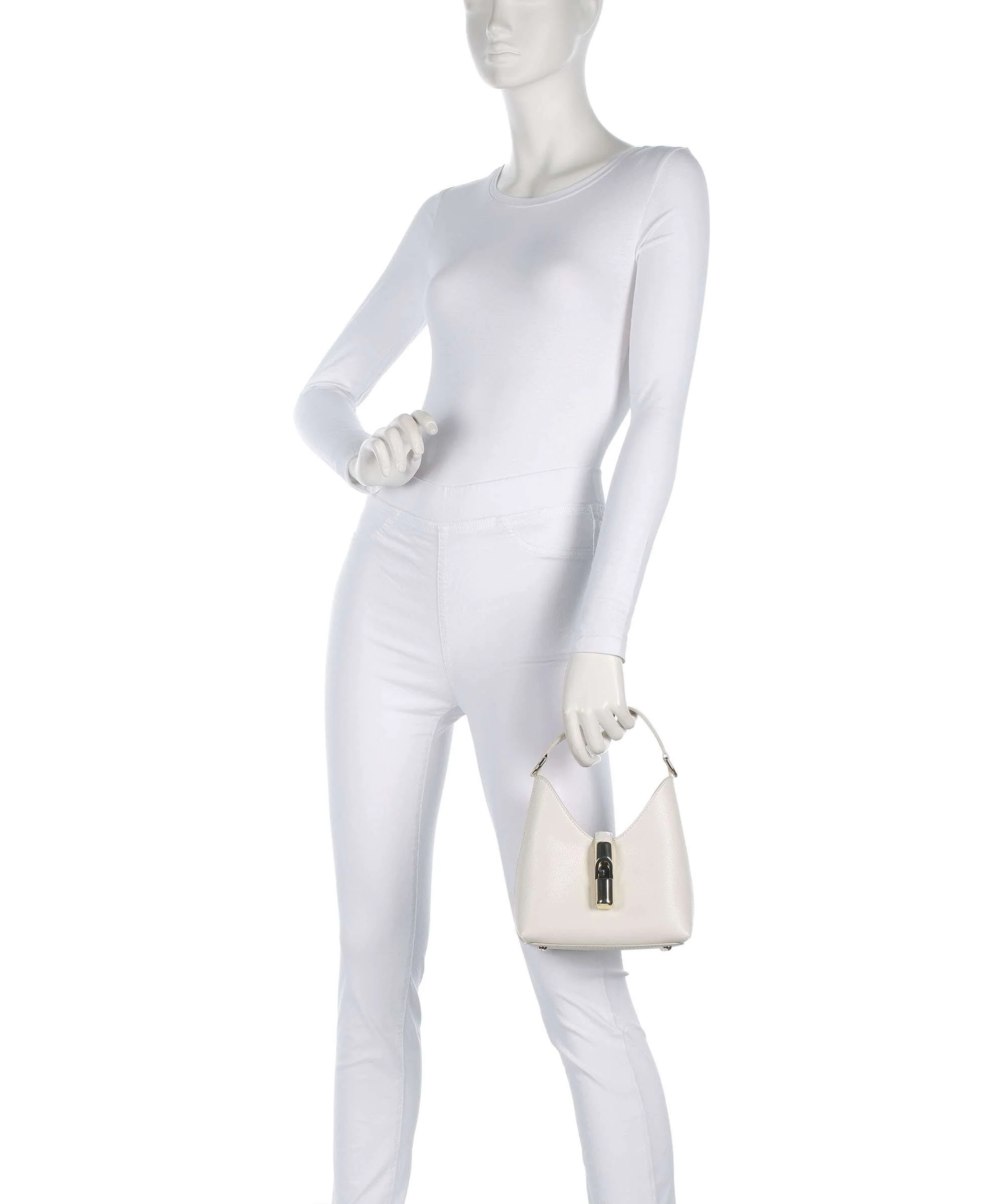 Furla Iride Mini Crossbody tas panna - Image 3