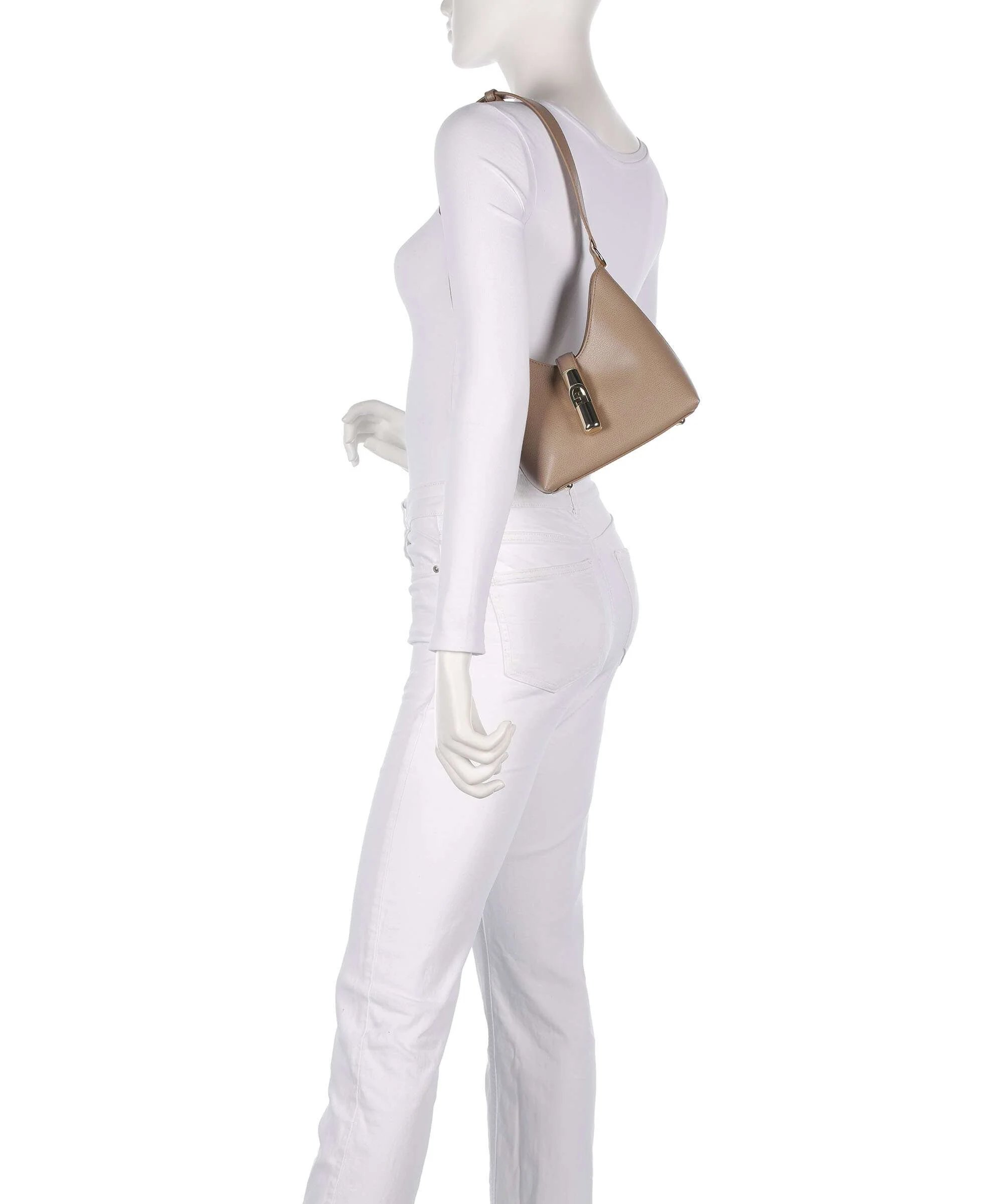 Furla Iride Mini Schoudertas greige - Image 3