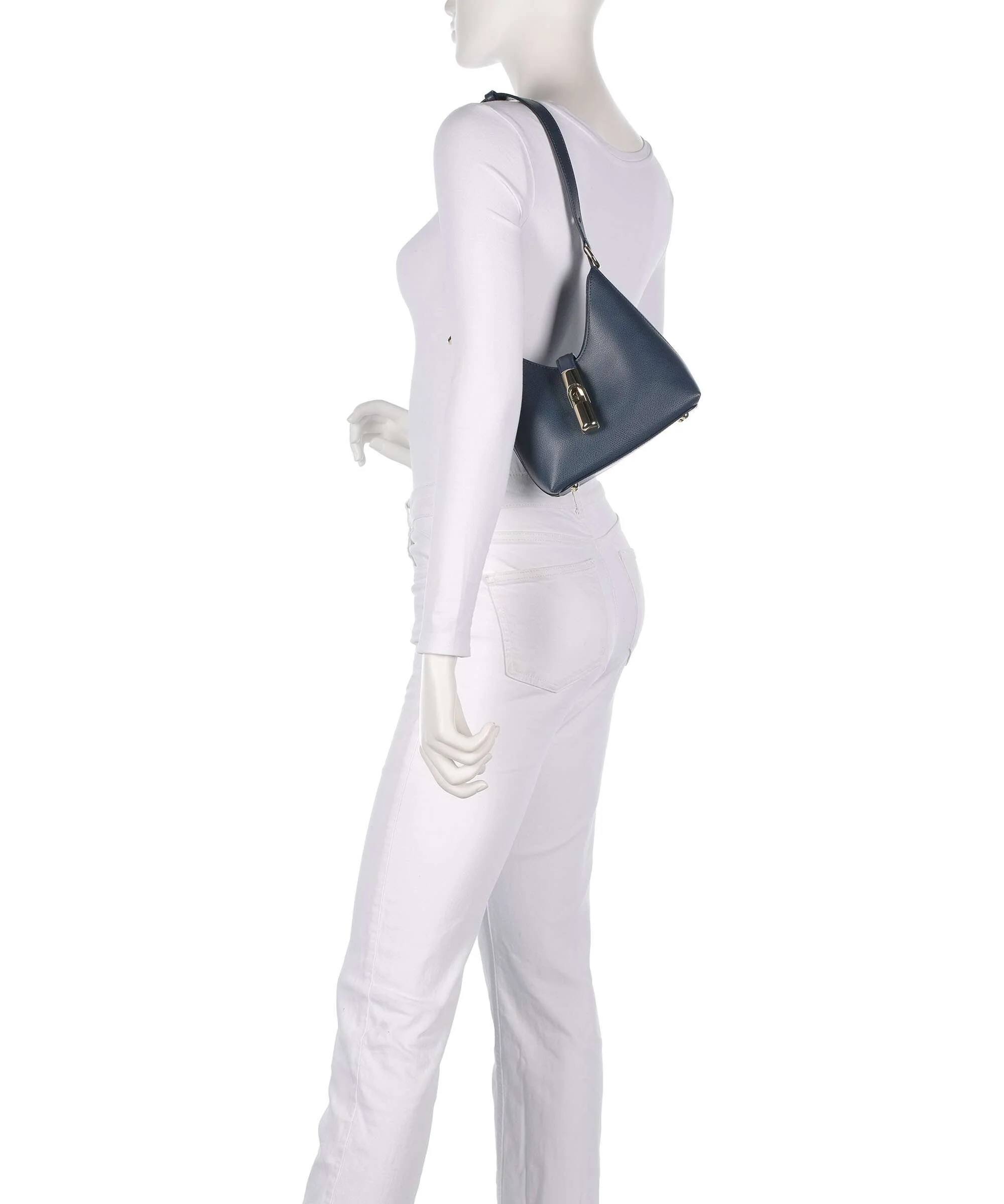 Furla Iride Mini Schoudertas grigio blu - Image 3