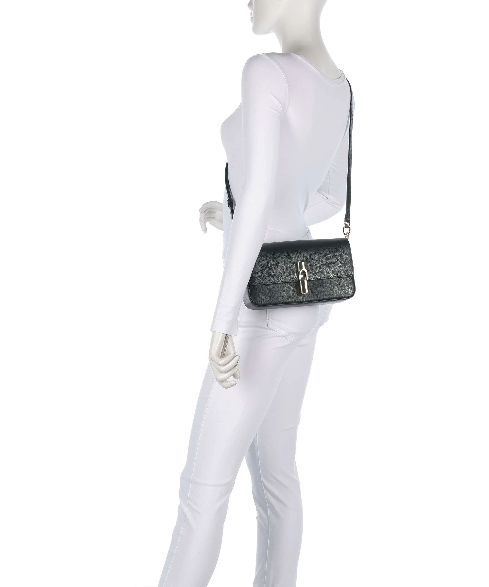 Furla Iride S Crossbody tas deep green - Image 3