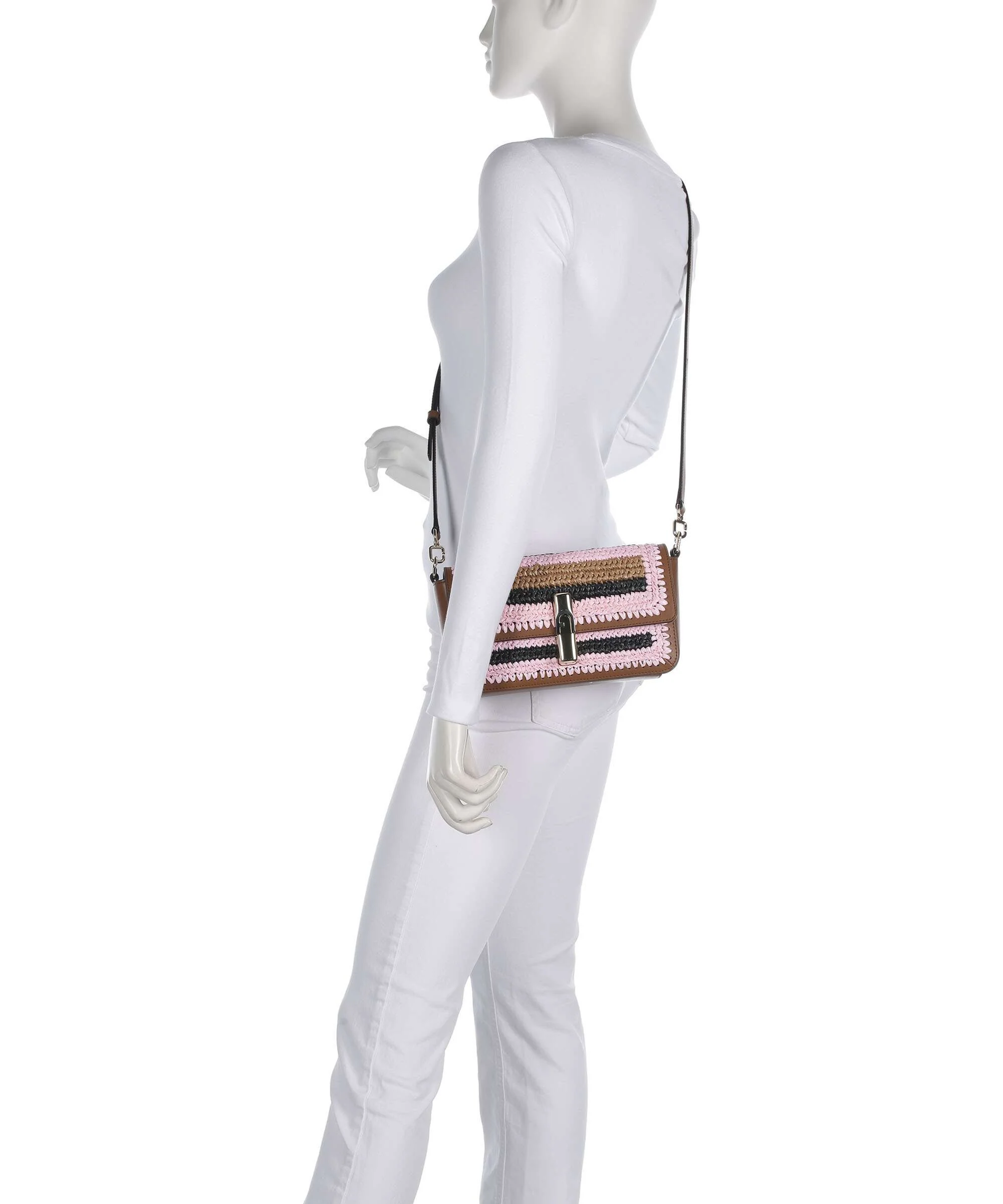 Furla Iride S Crossbody tas toni cognac - Image 3