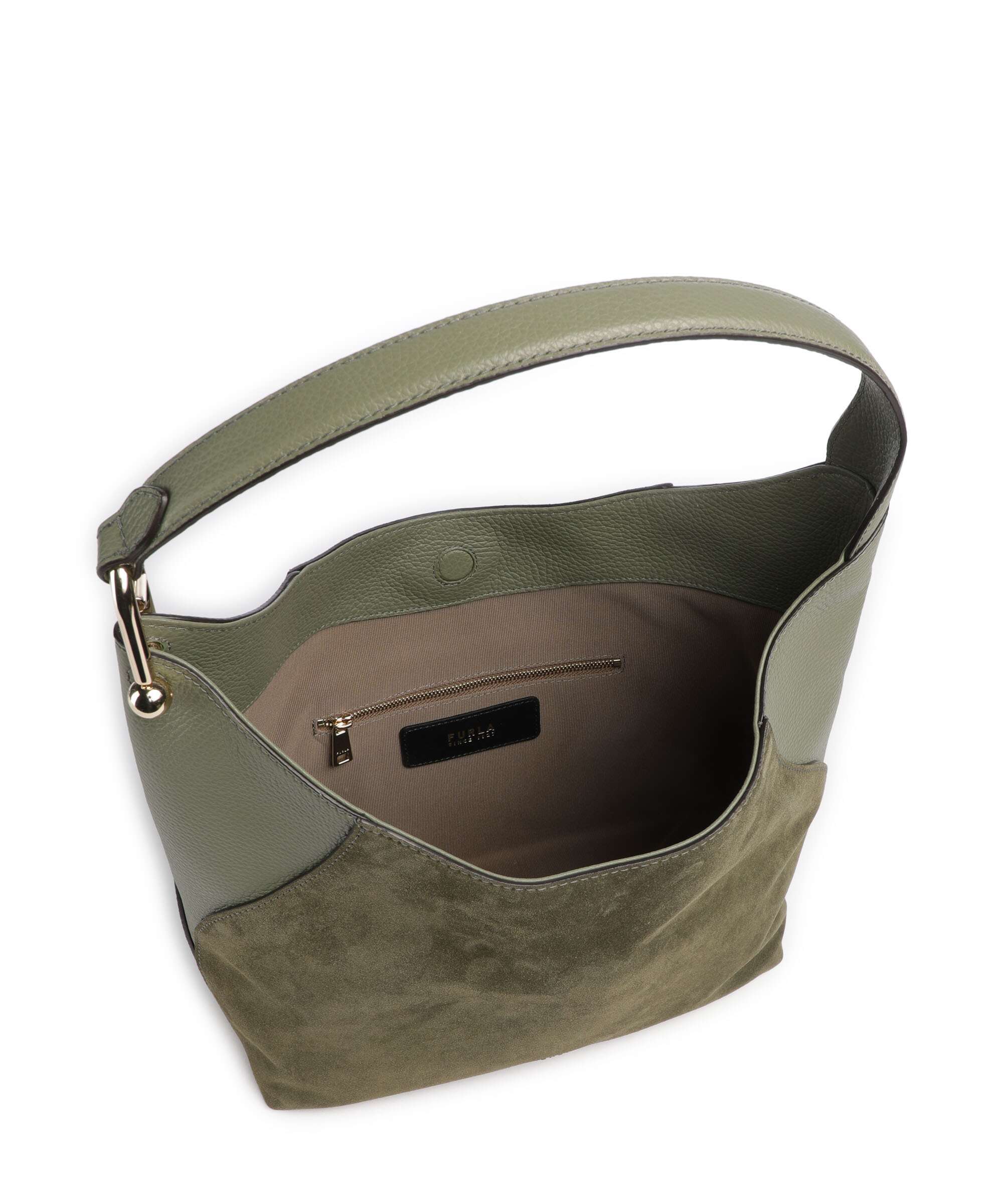 Furla Lara M Hobo tas toni avocado - Image 6