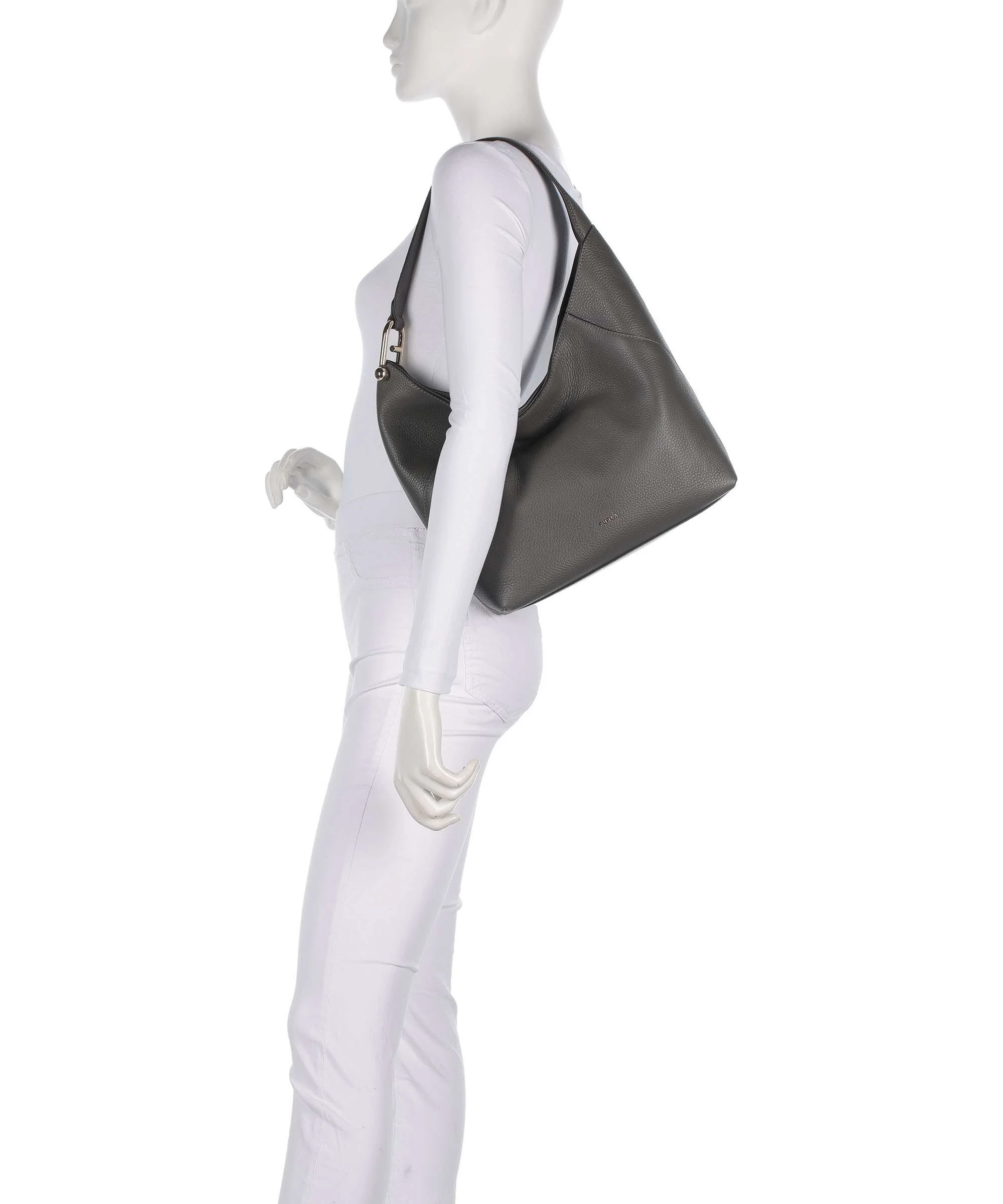 Furla Lara M Hobo tas urban gray - Image 3