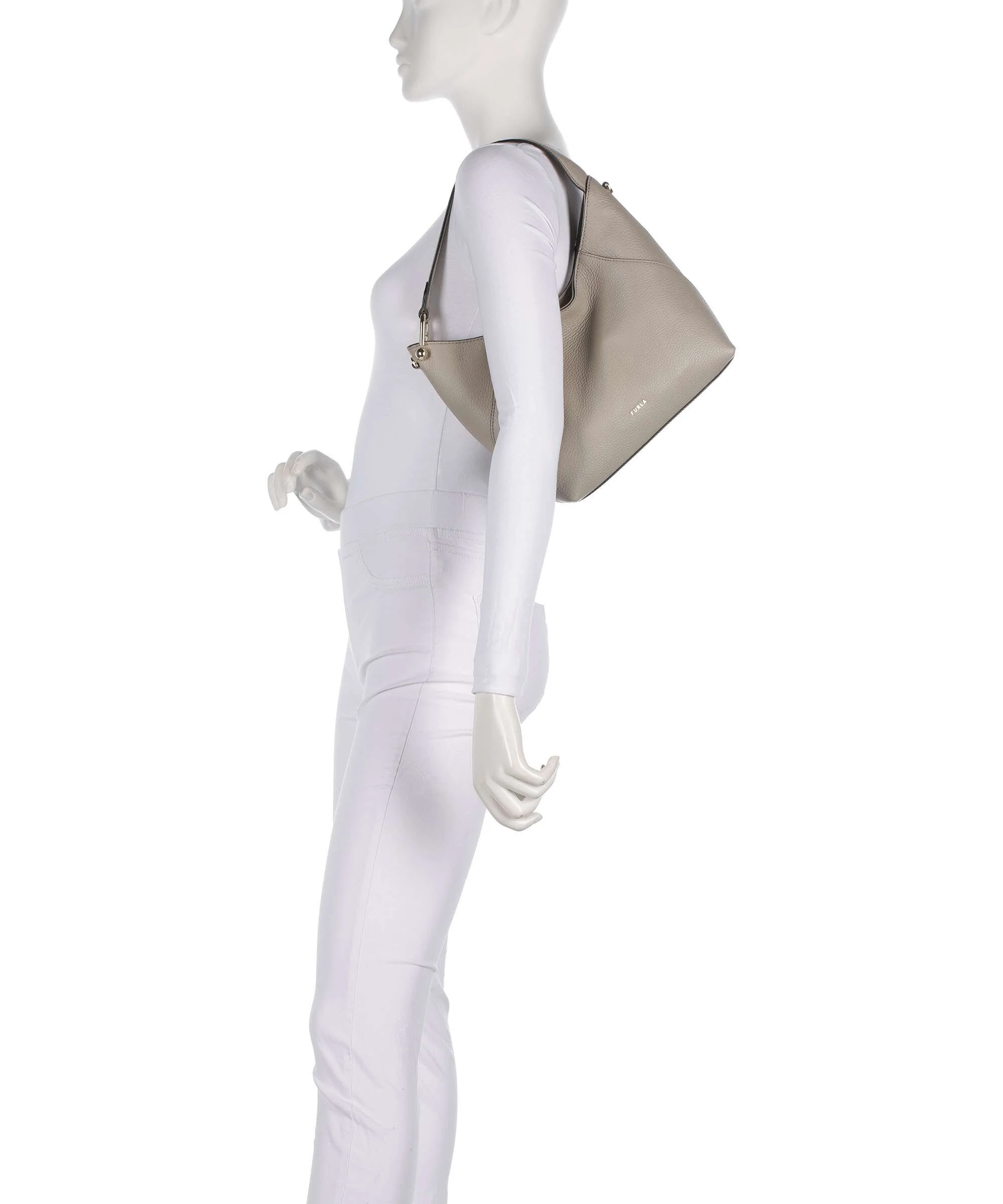 Furla Lara S Hobo tas linen - Image 3