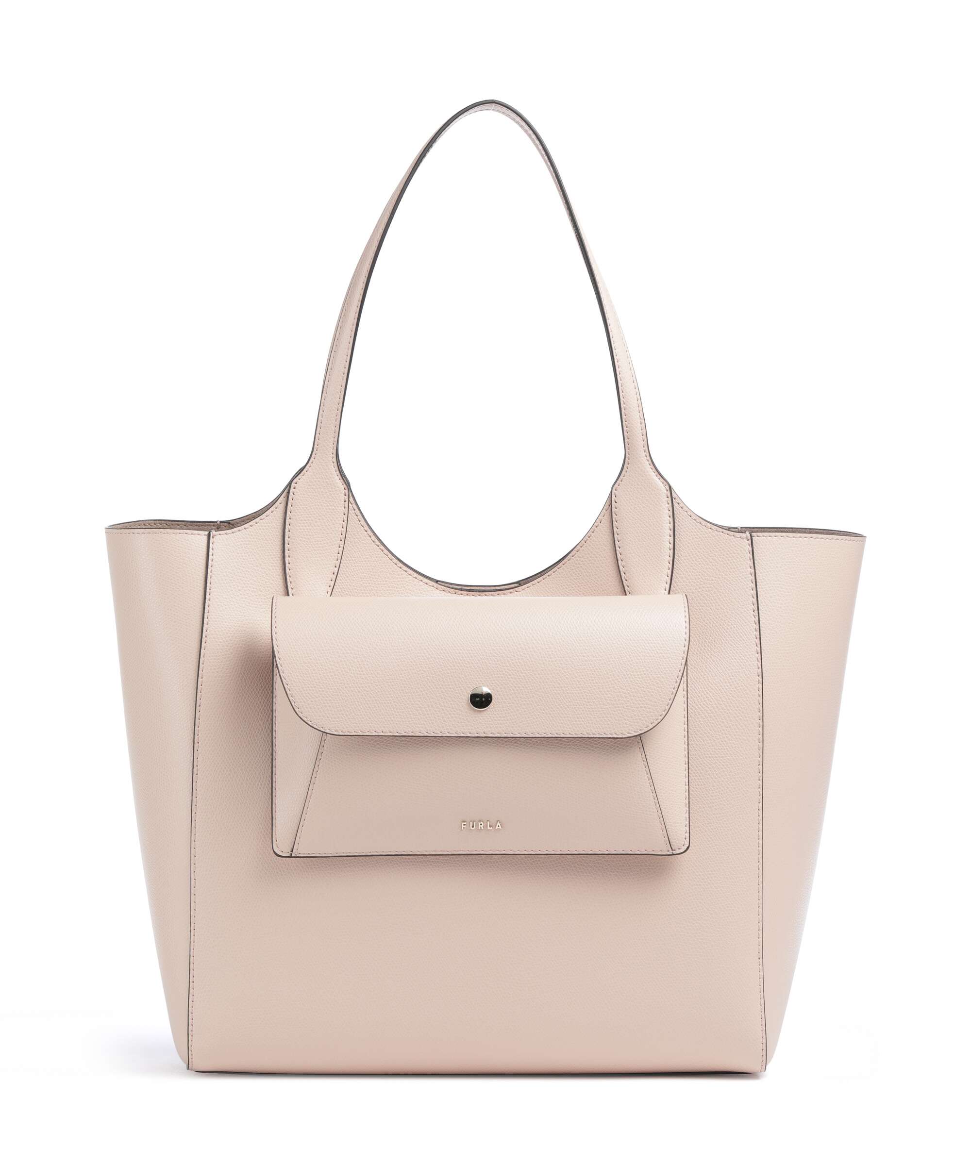 Furla Lea M Boodschappentas anemone pink