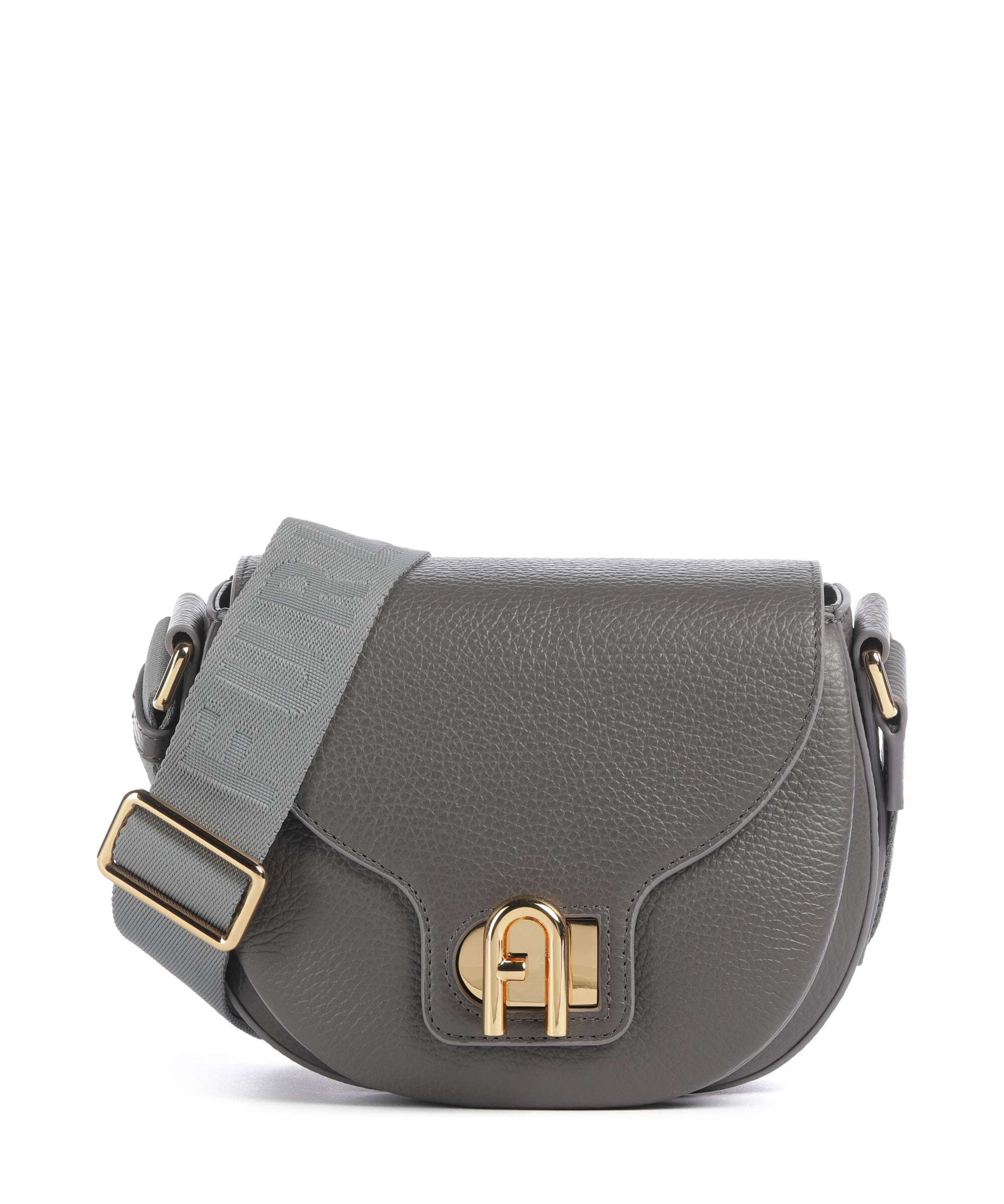 Furla Lotus Mini Crossbody tas toni urban gray