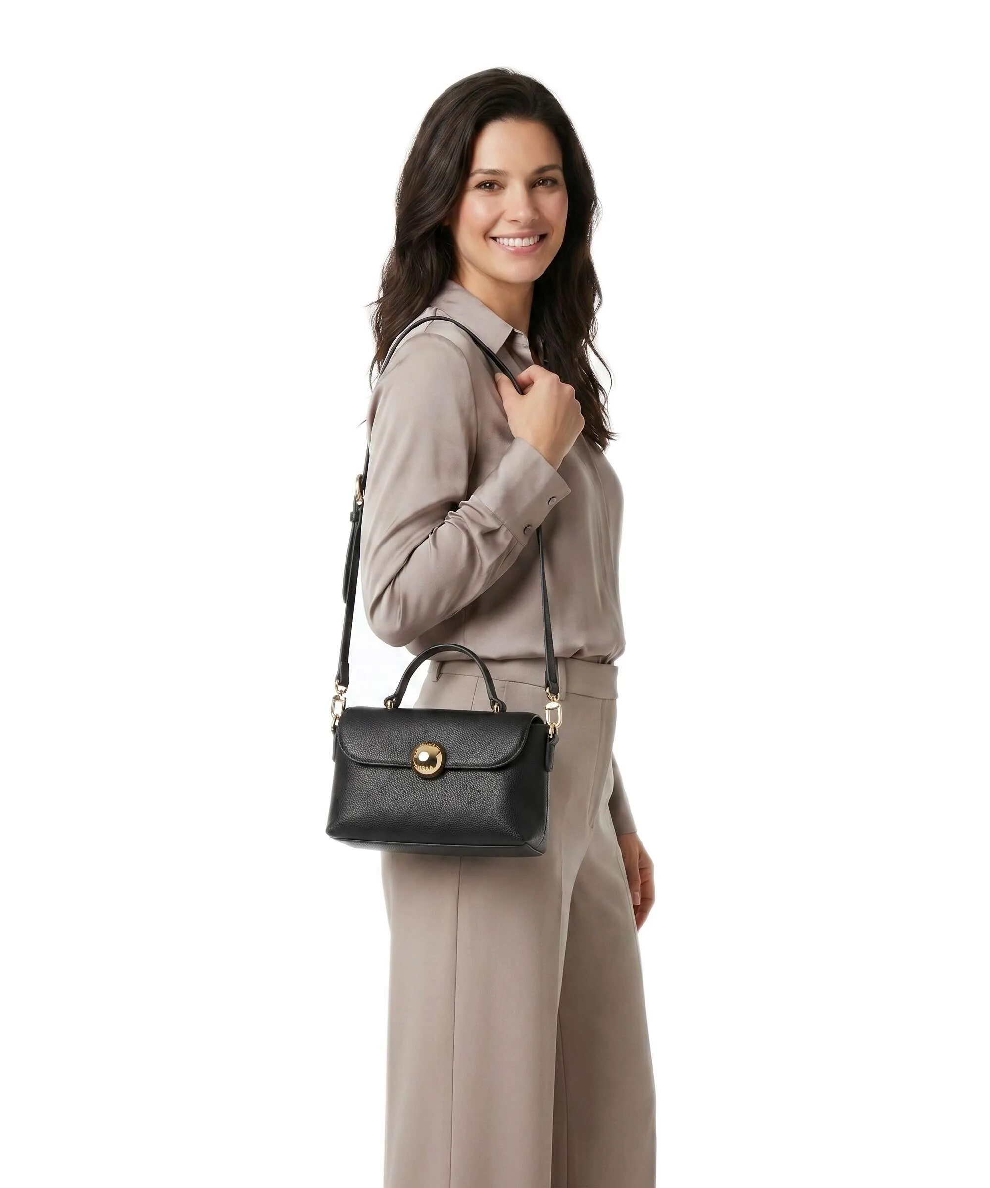 Furla Moonlight Mini Crossbody tas nero - Image 3