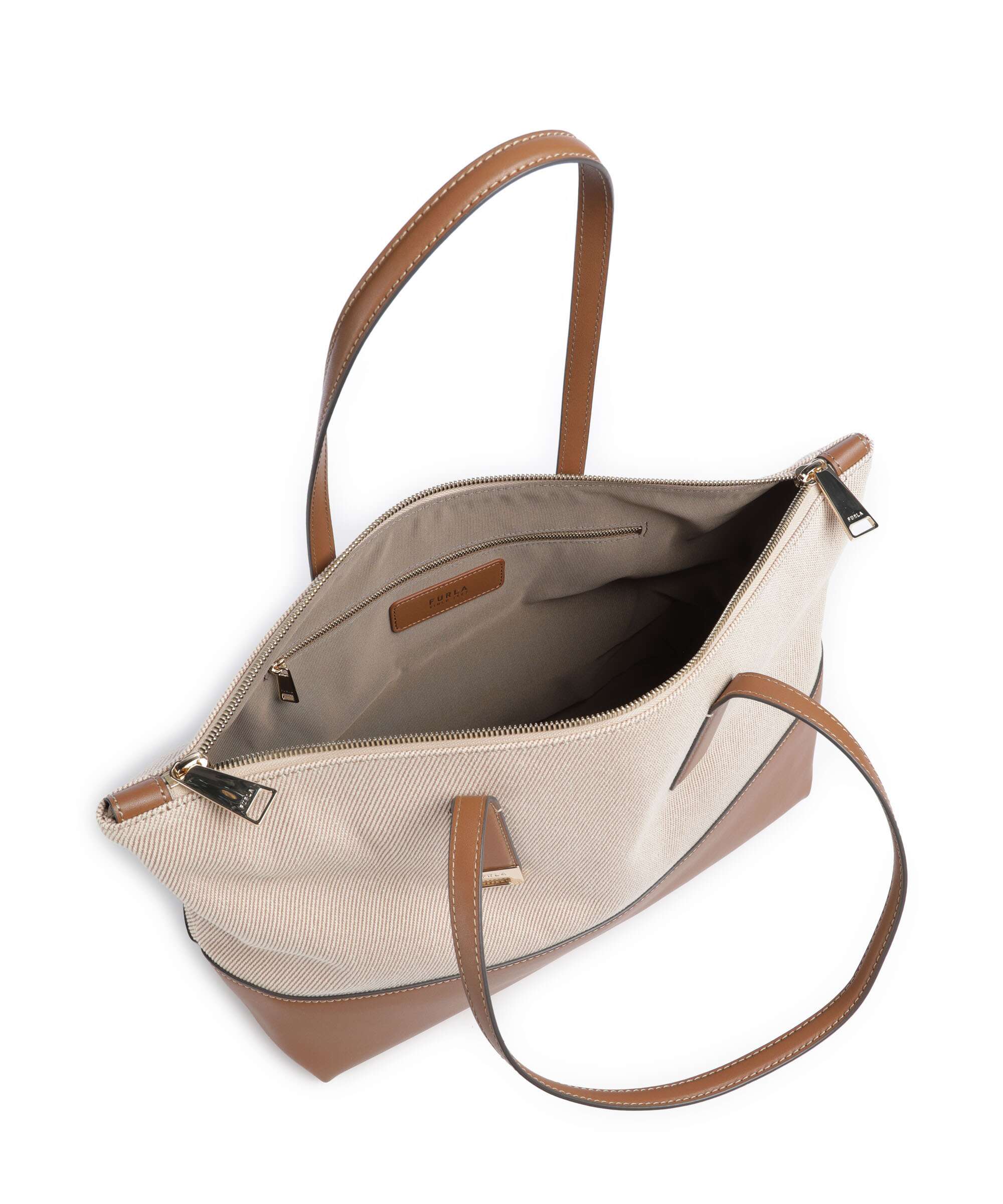 Furla Olivia L Boodschappentas toni cognac - Image 5