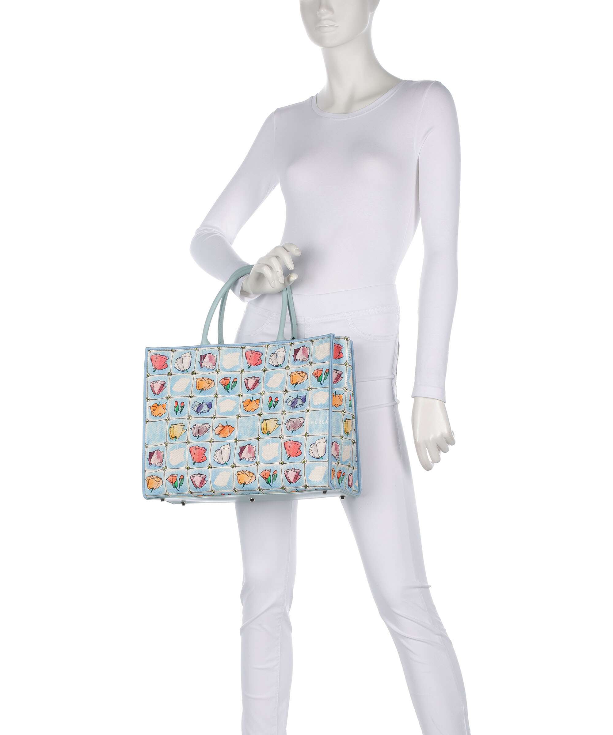 Furla Opportunity L Boodschappentas toni turchese - Image 3