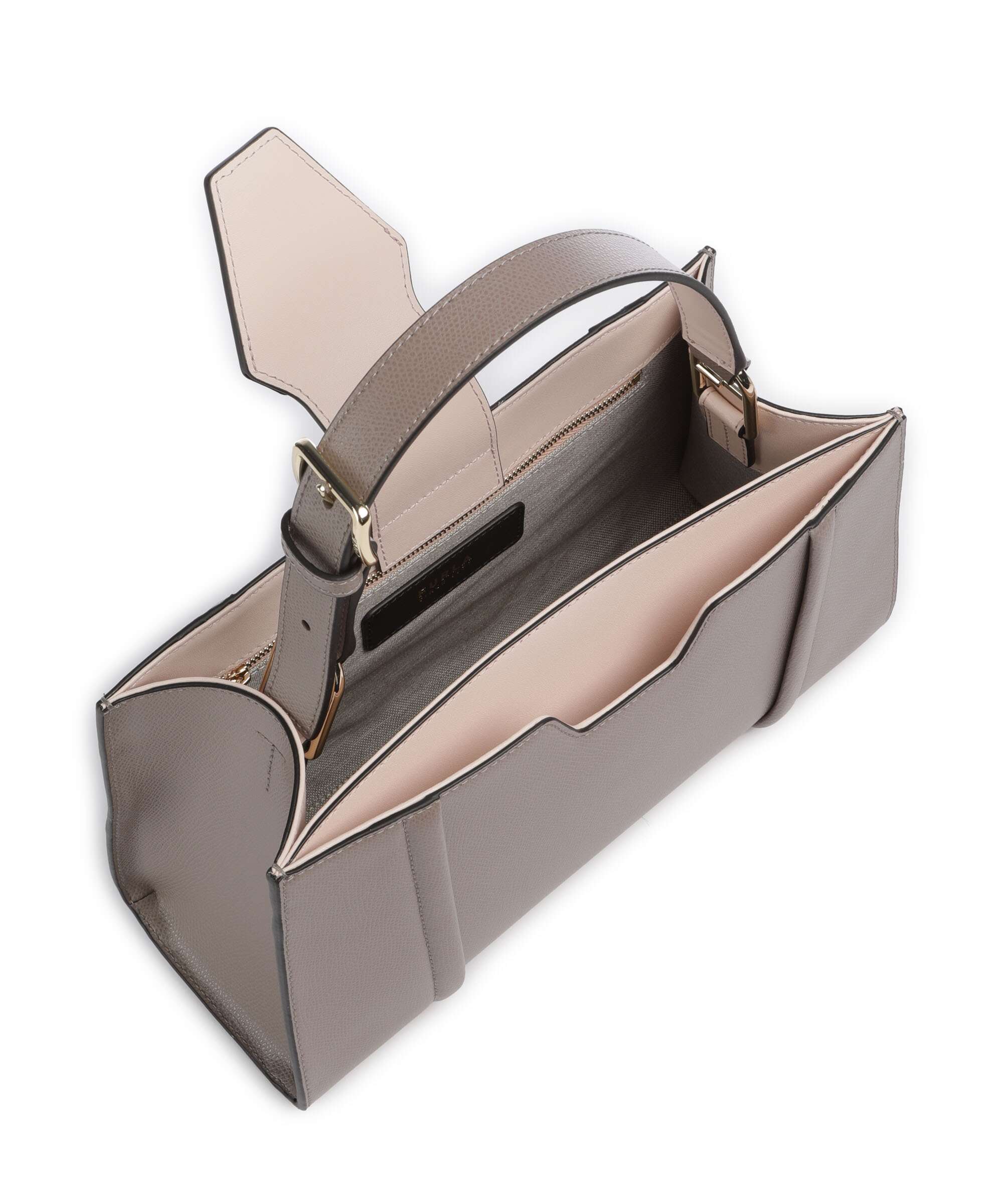 Furla Riva M Handtas stucco gray - Image 5