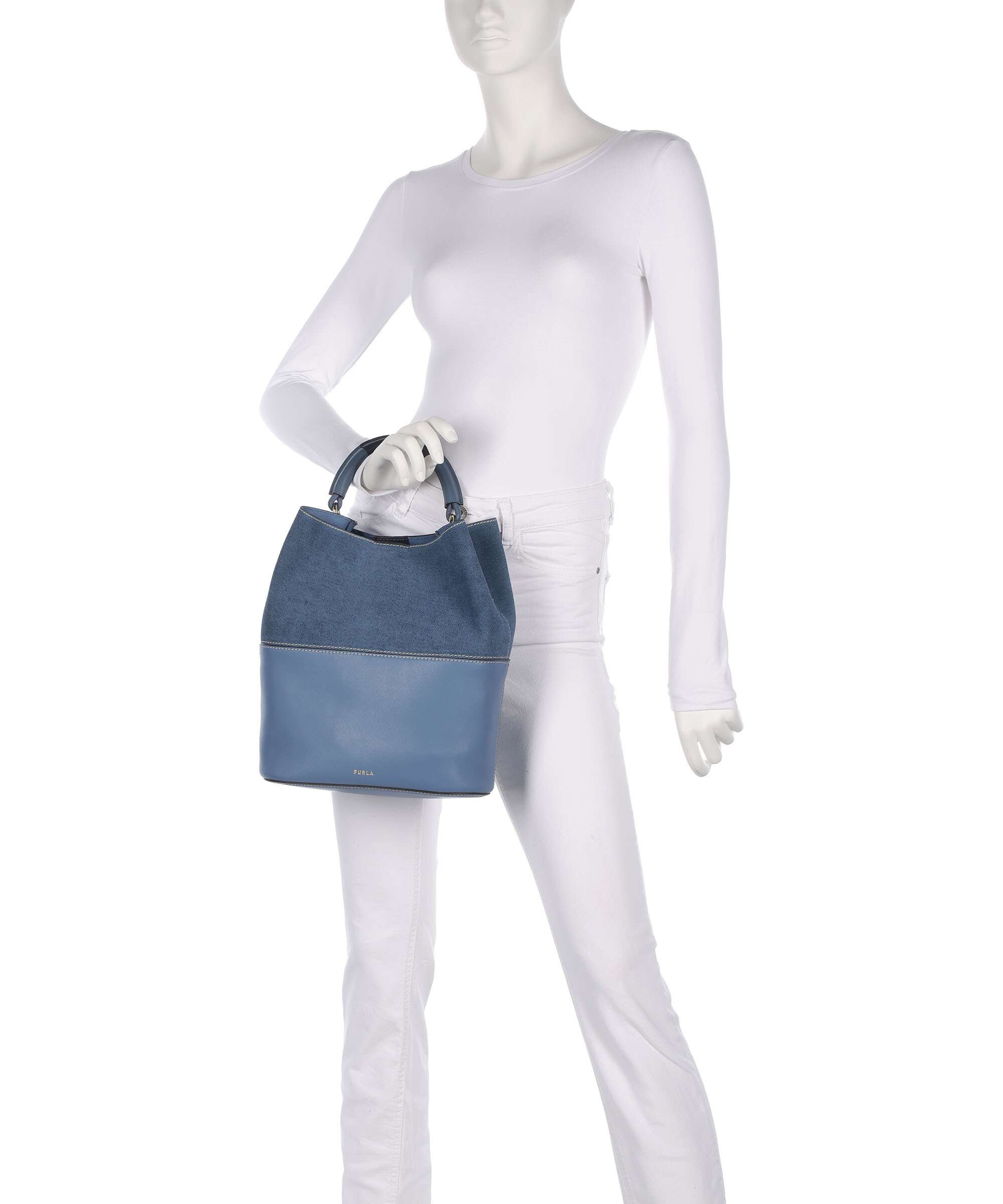 Furla Sfera S Emmertas denim - Image 4