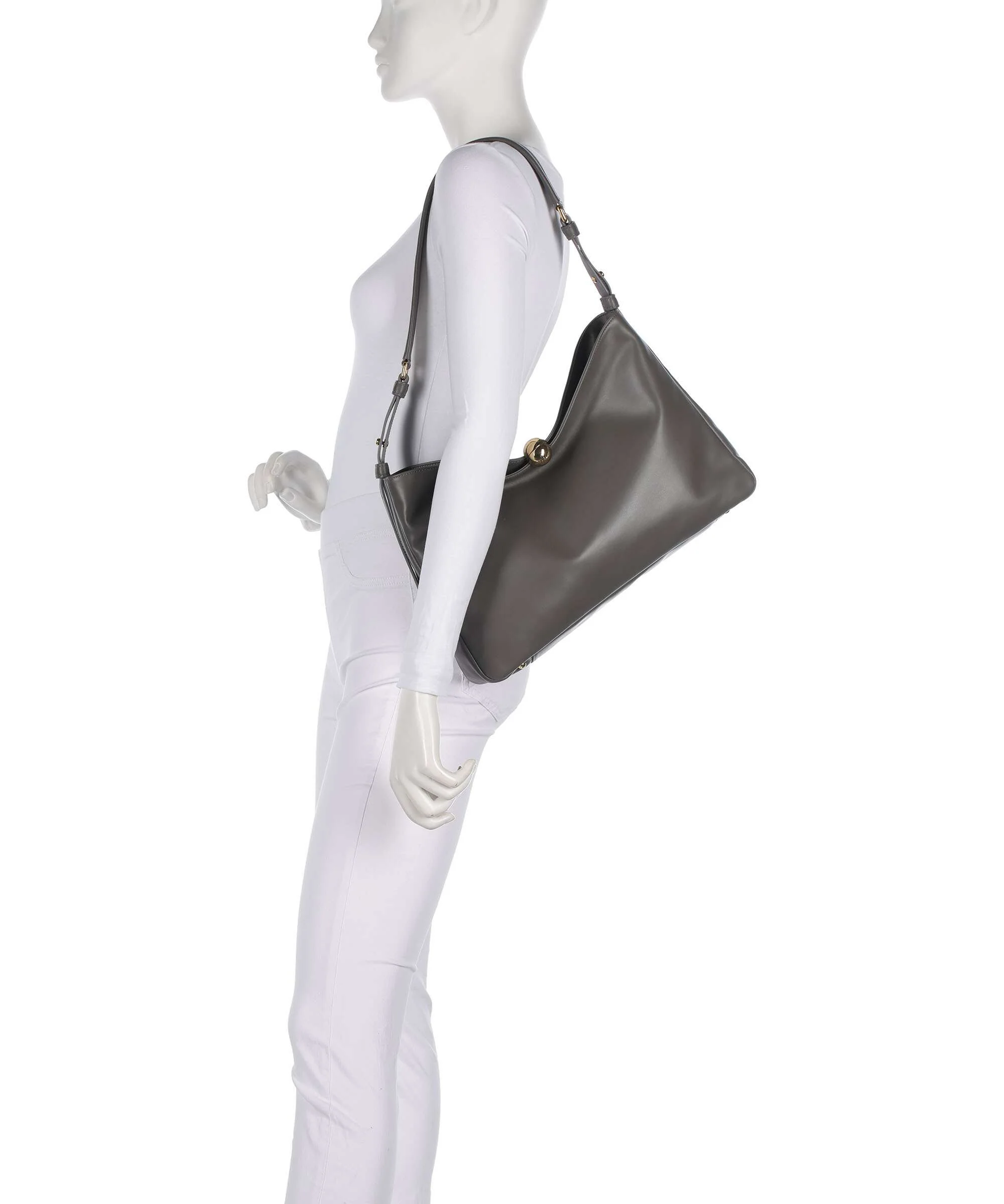 Furla Sfera Soft L Hobo tas urban gray - Image 3