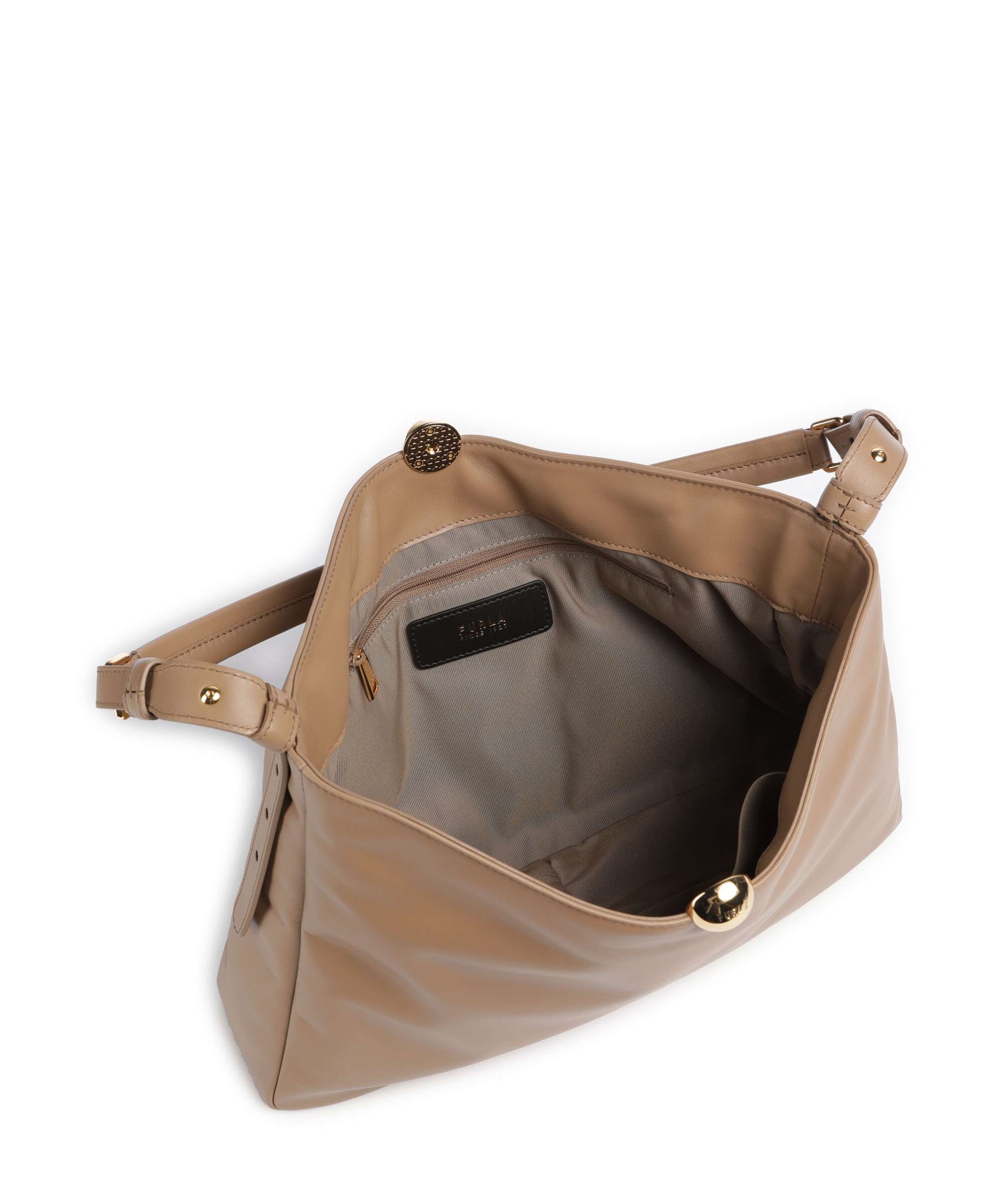 Furla Sfera Soft L Hobo tas toffee - Image 5