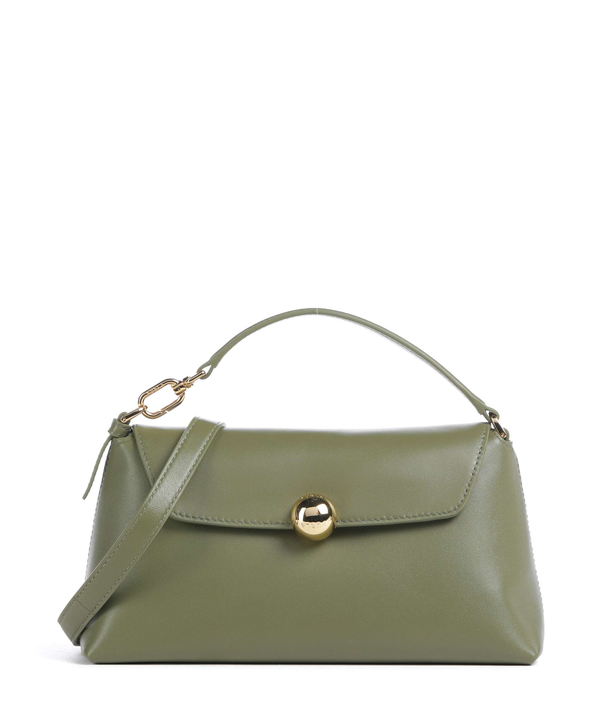 Furla Sfera Soft Mini Crossbody tas avocado