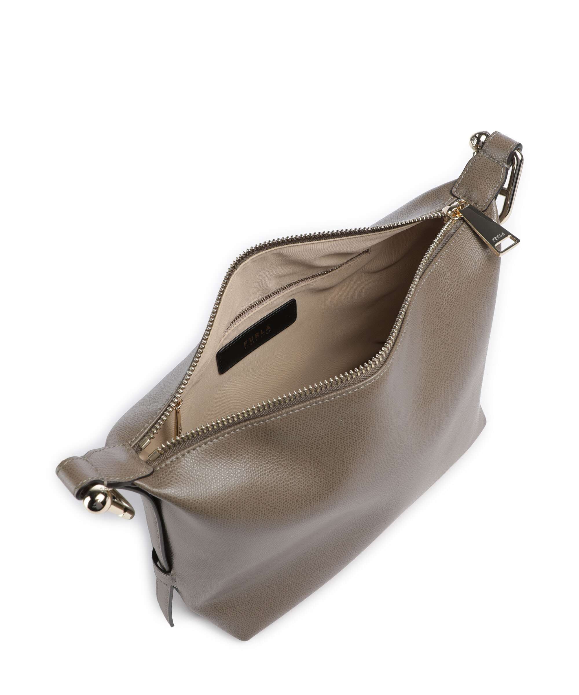 Furla Tonie M Hobo tas muddy gray - Image 6