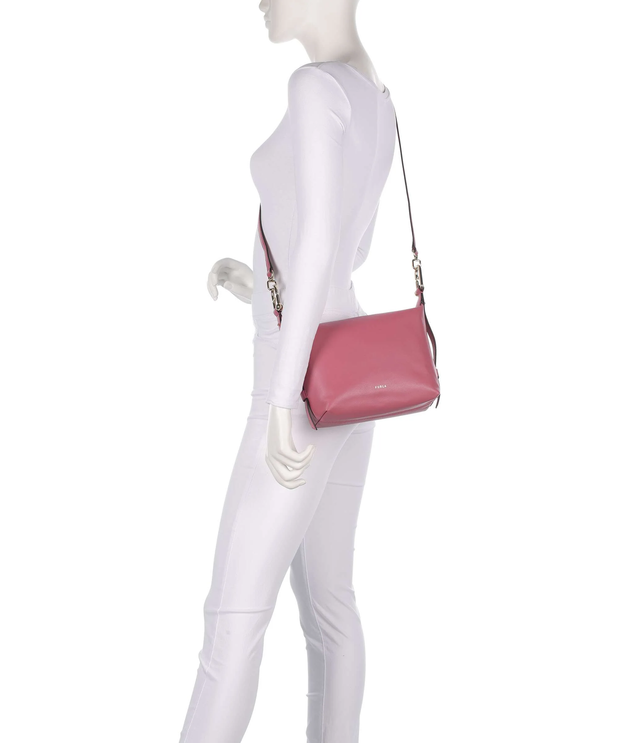 Furla Tonie Mini Handtas blush pink - Image 3
