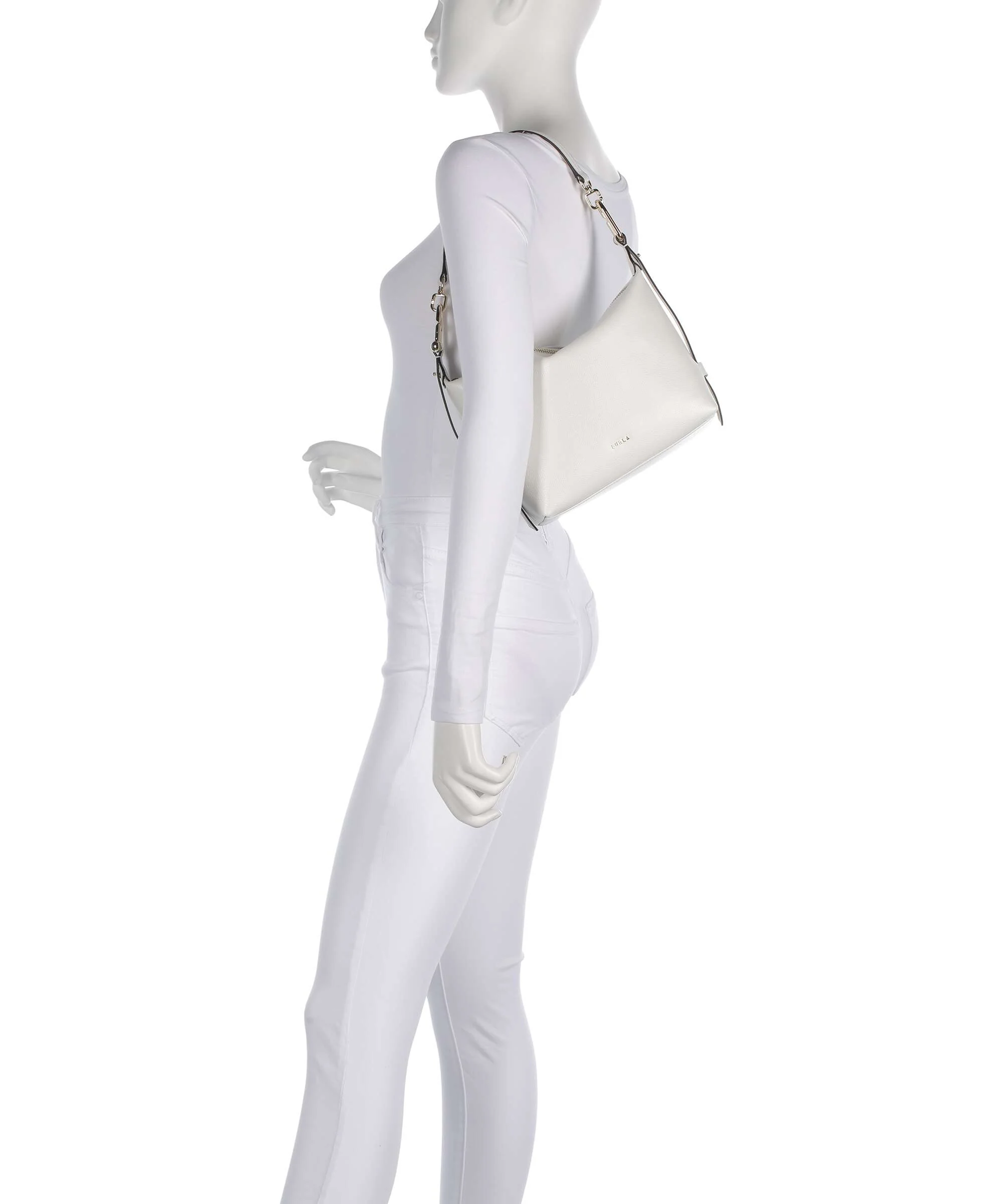 Furla Tonie Mini Schoudertas talco - Image 3