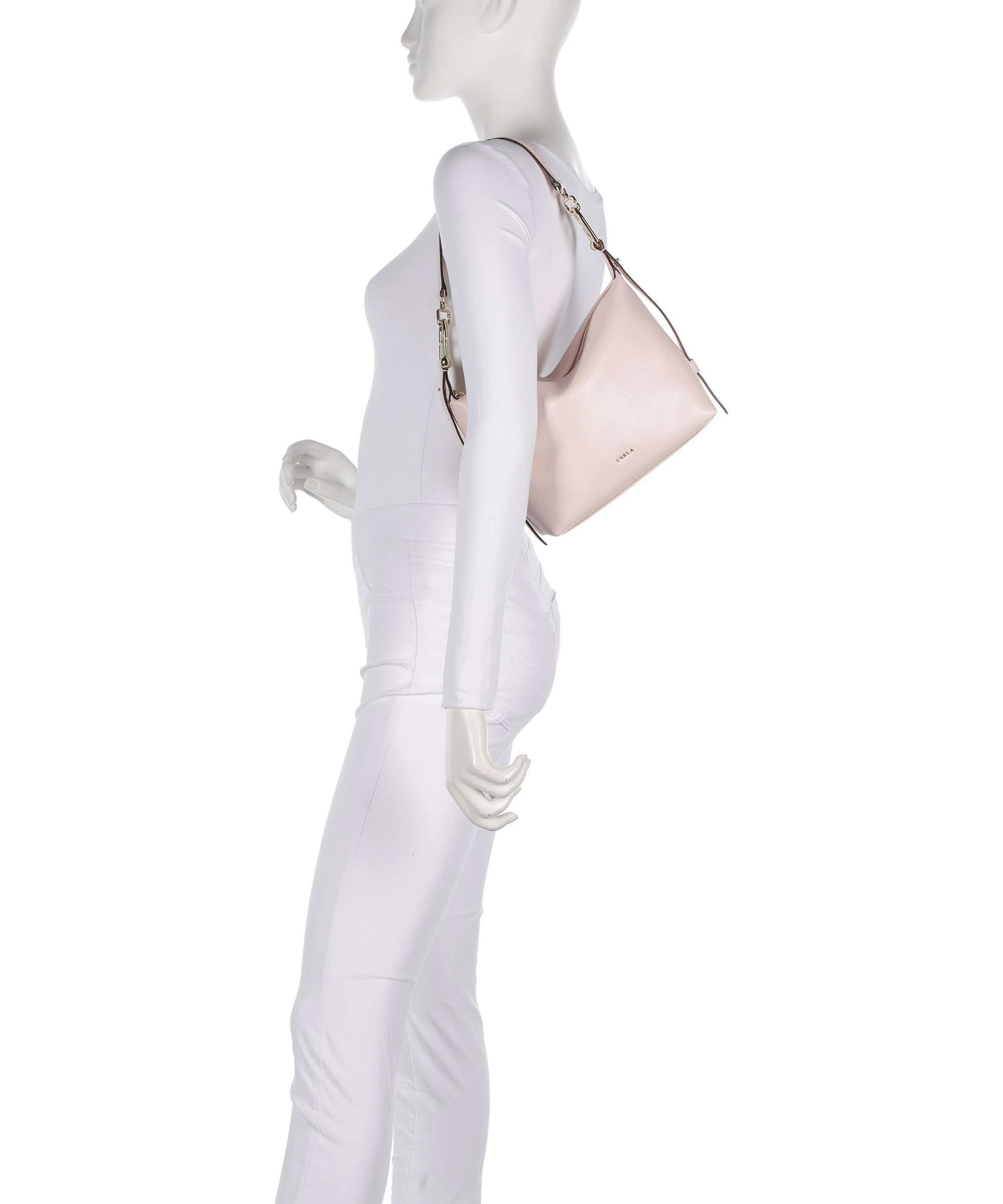 Furla Tonie Mini Schoudertas dusty pink - Image 3