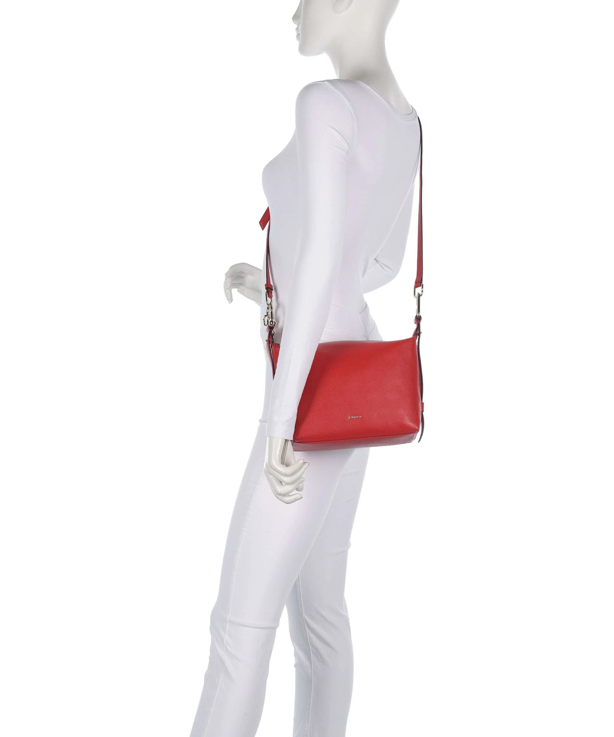 Furla Tonie Mini Schoudertas red - Image 4