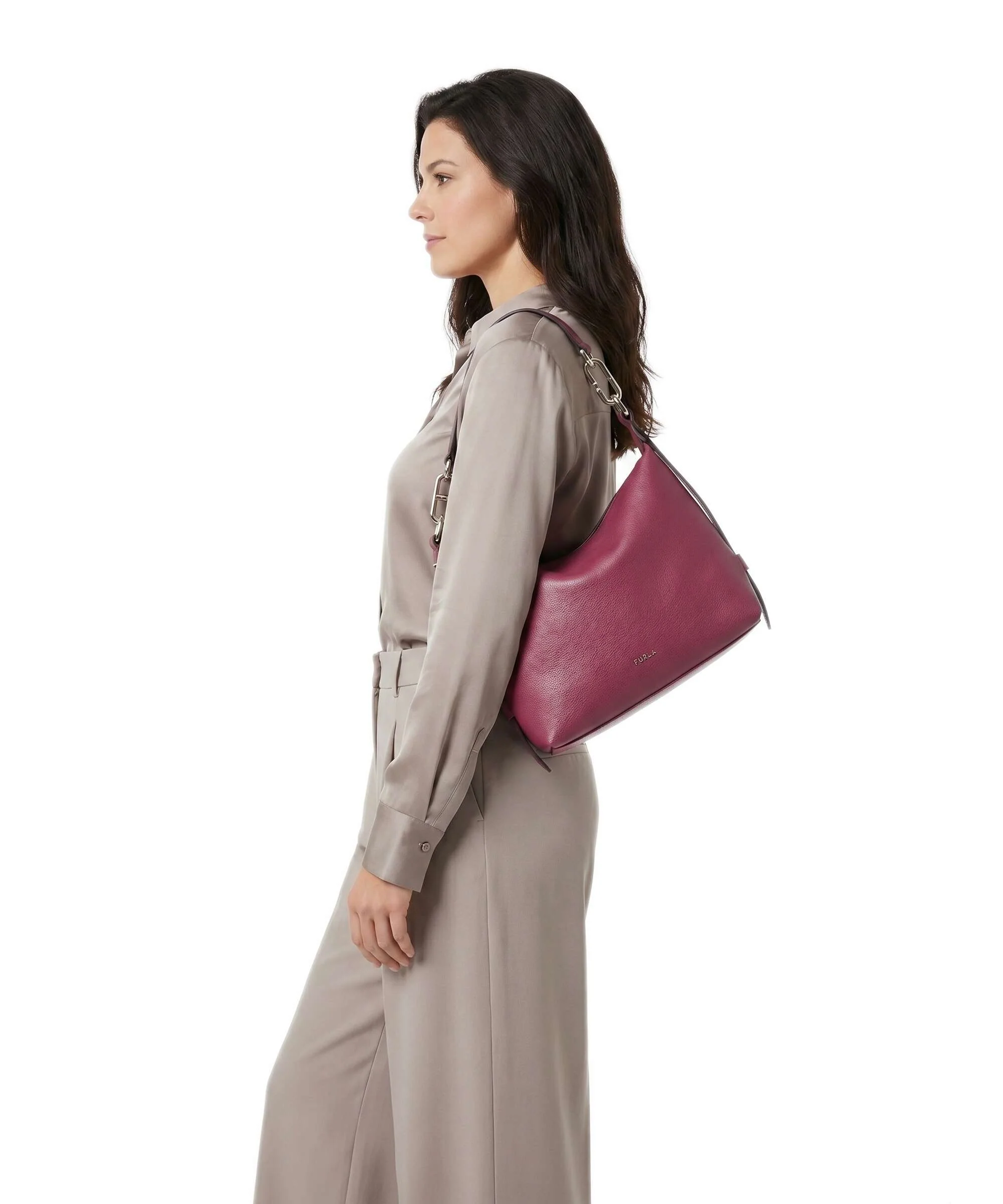 Furla Tonie Mini Schoudertas rododendro - Image 3