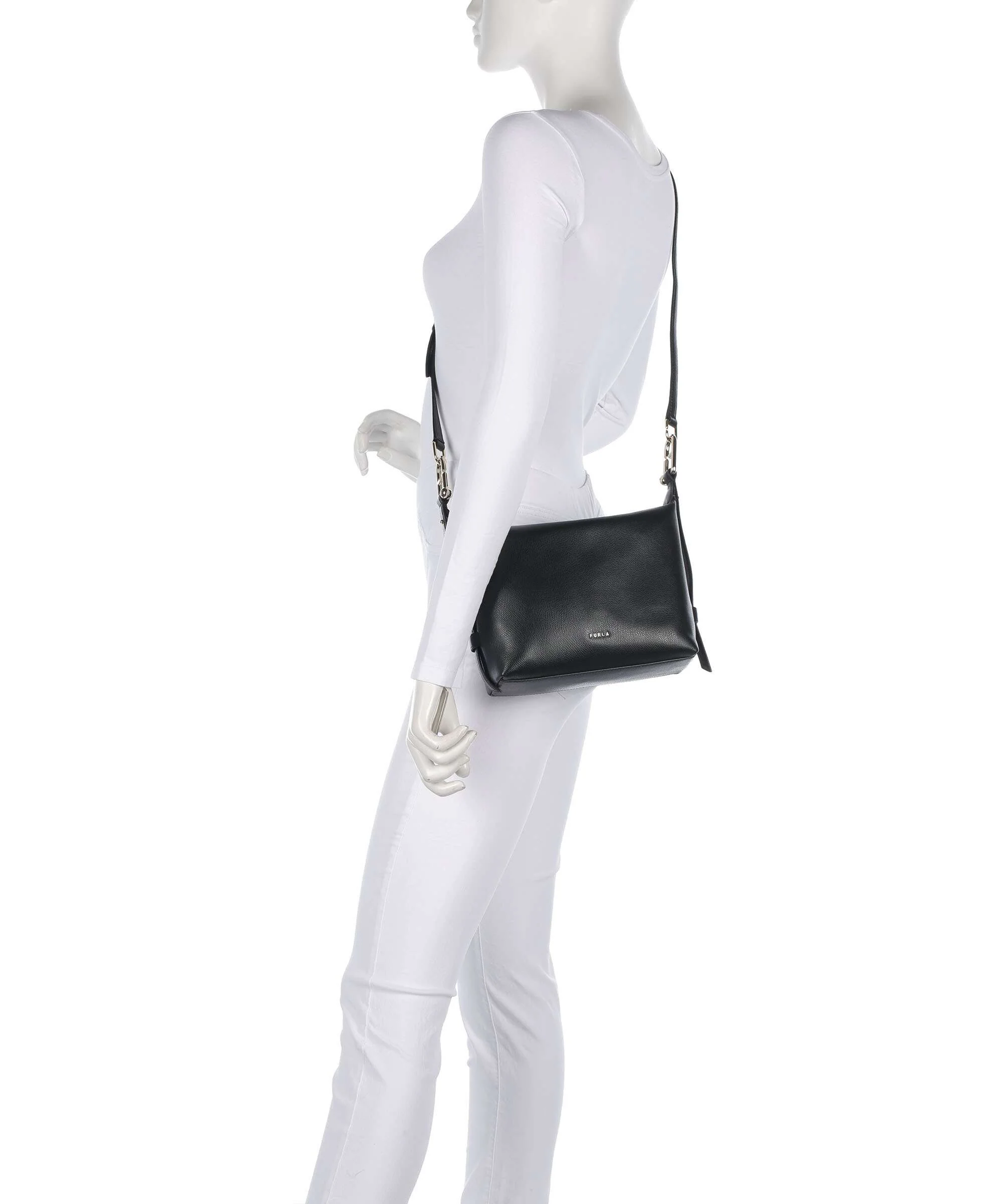 Furla Tonie Mini Schoudertas nero - Image 4