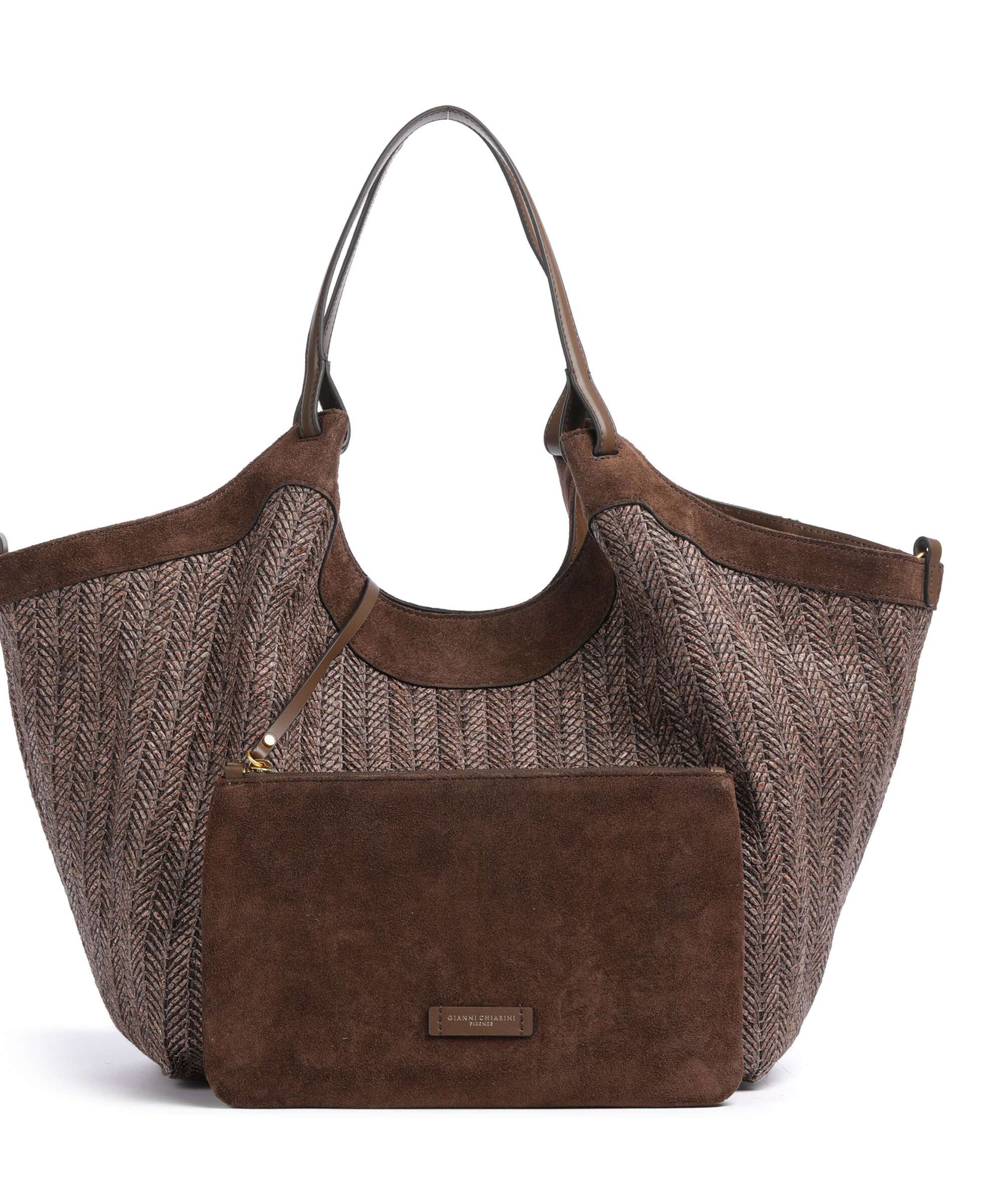 Gianni Chiarini Dua L Hobo tas choco - Image 2