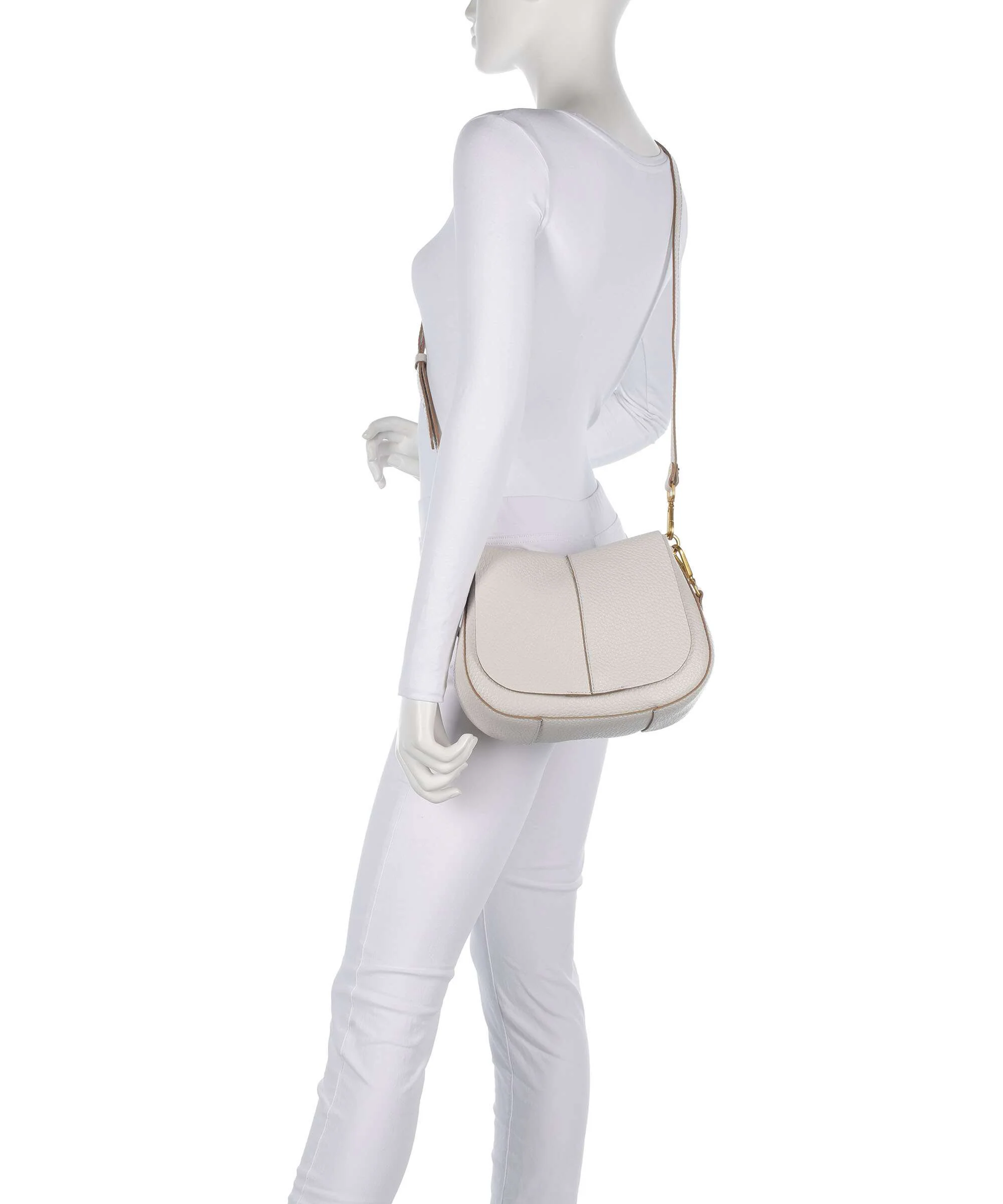 Gianni Chiarini Helena Round Schoudertas sabbia - Image 4