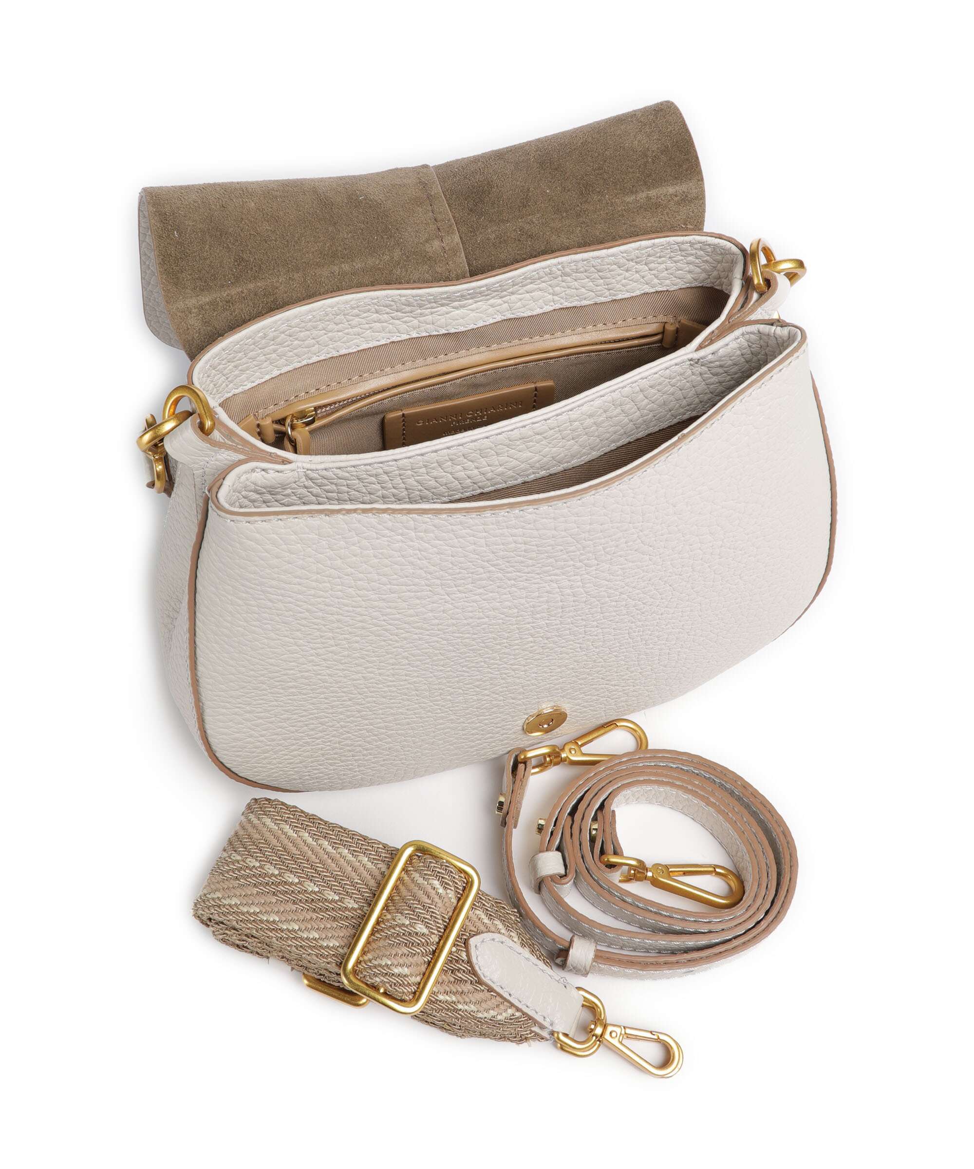 Gianni Chiarini Helena Round Schoudertas sabbia - Image 7