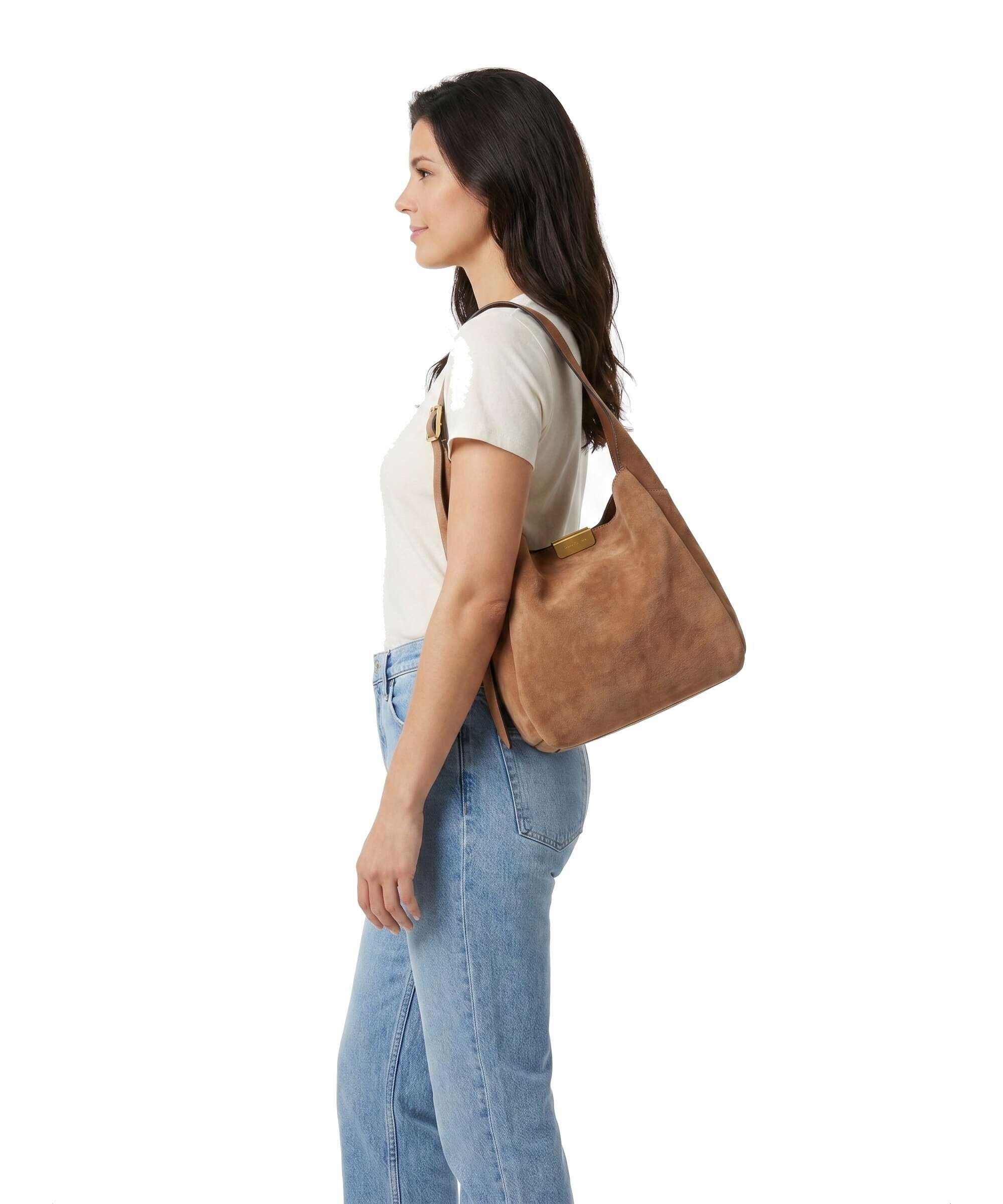 Gianni Chiarini Jo S Hobo tas caramel - Image 3