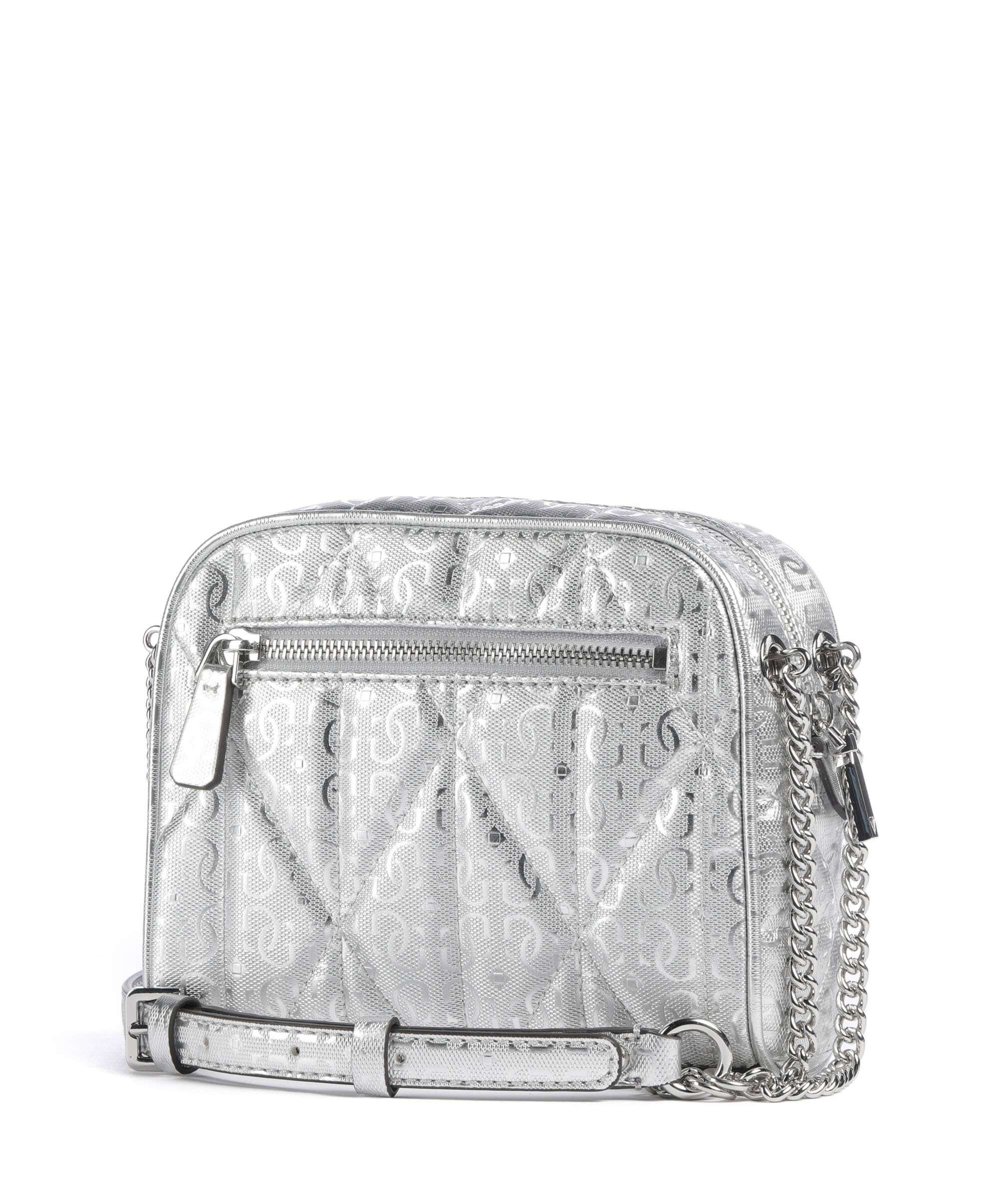 Guess Aldina G-Shine Crossbody tas silver - Image 2