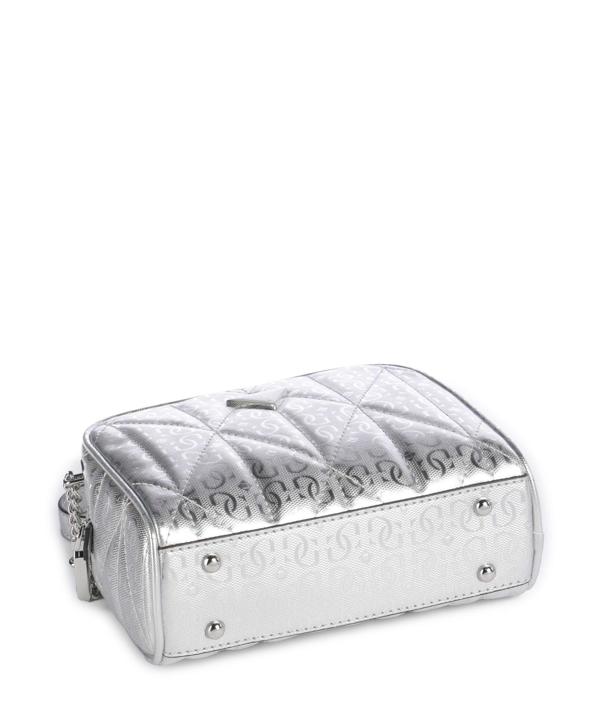 Guess Aldina G-Shine Crossbody tas silver - Image 5