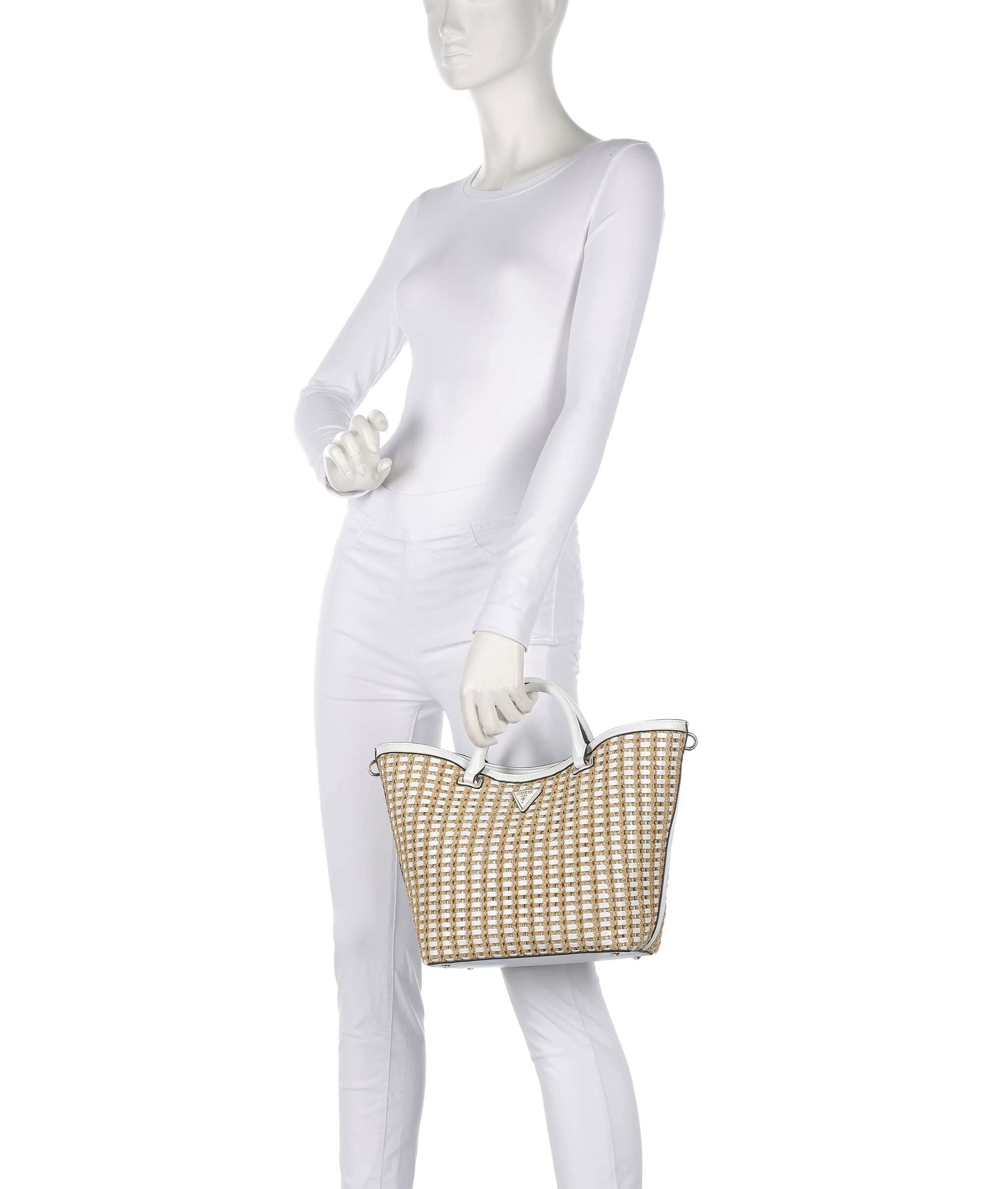 Guess Atalia Handtas natural/white - Image 3