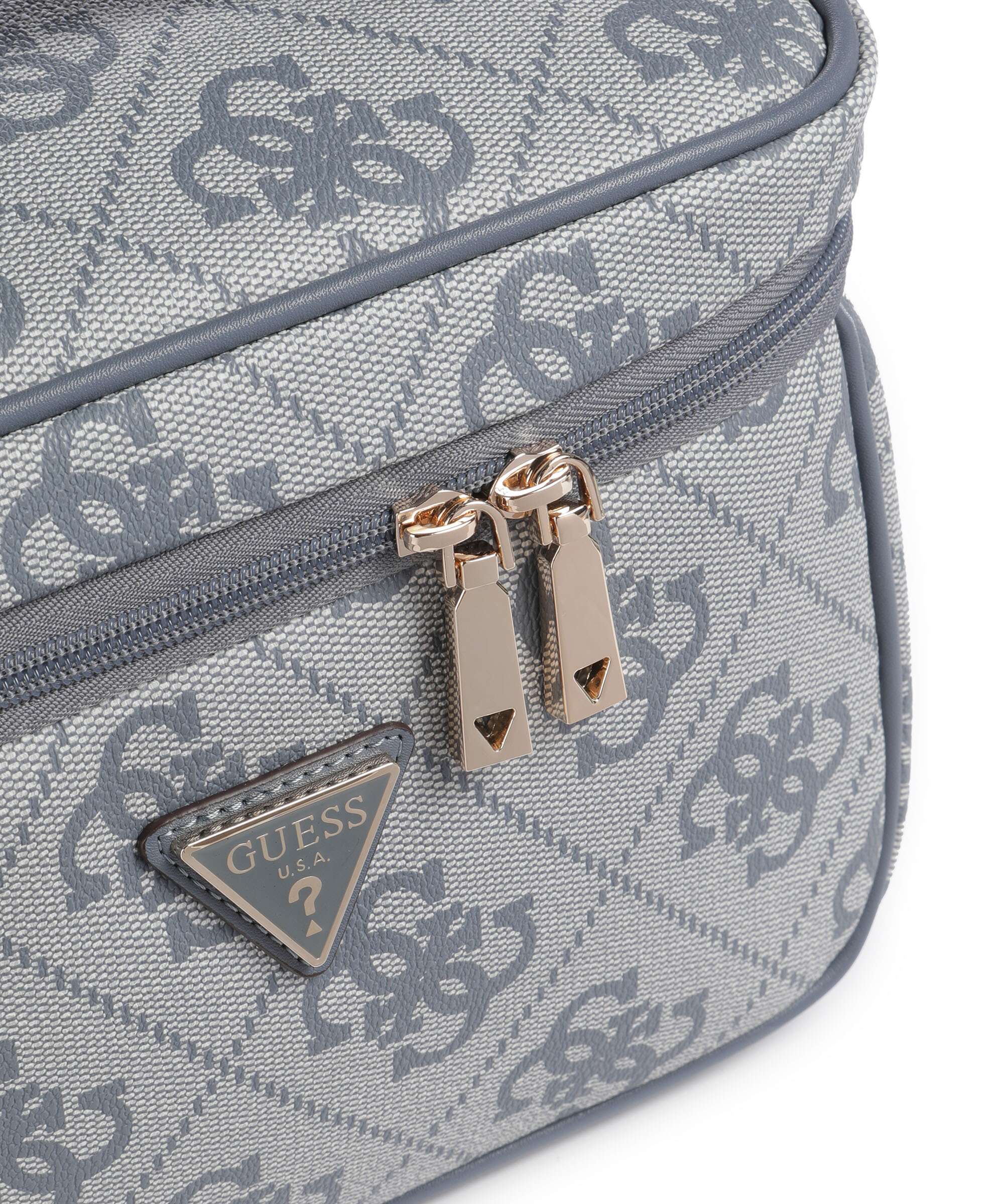 Guess Berta 4G Logo Toilettas slate grey - Image 3