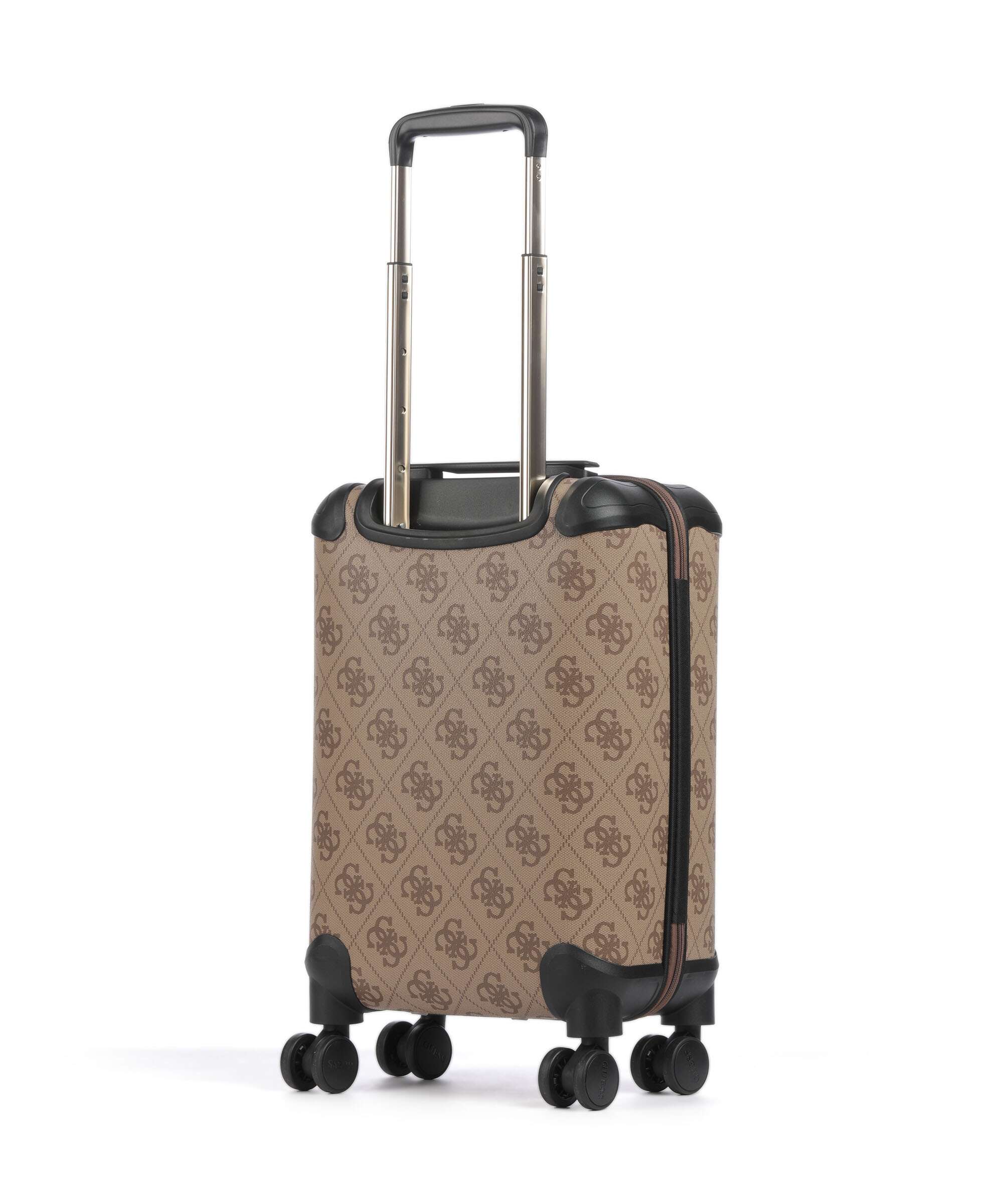 Guess Berta 4G Logo Trolley (4 wielen) latte logo/brown - Image 2