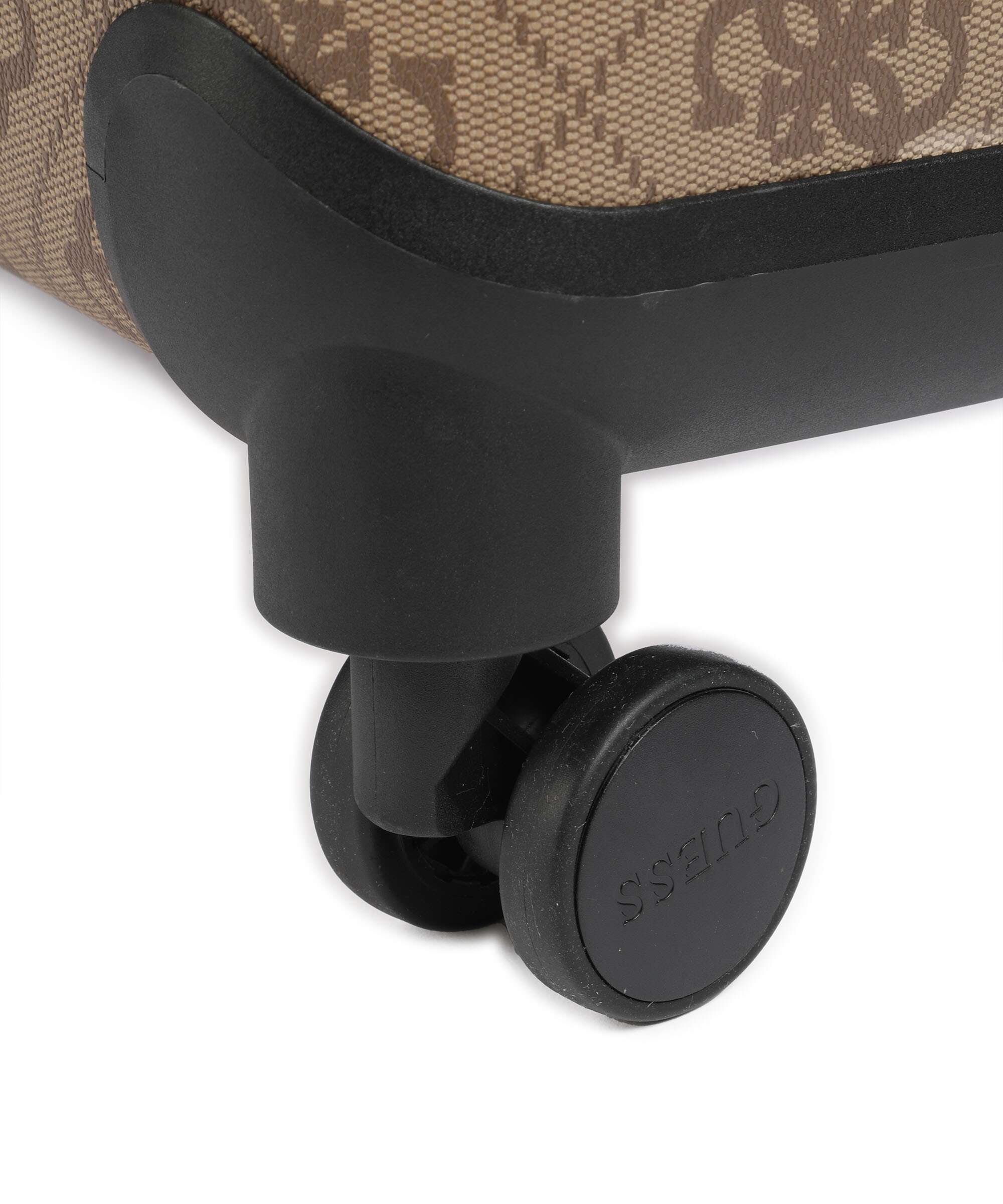 Guess Berta Maxi 4G Trolley (4 wielen) latte logo/brown - Image 5