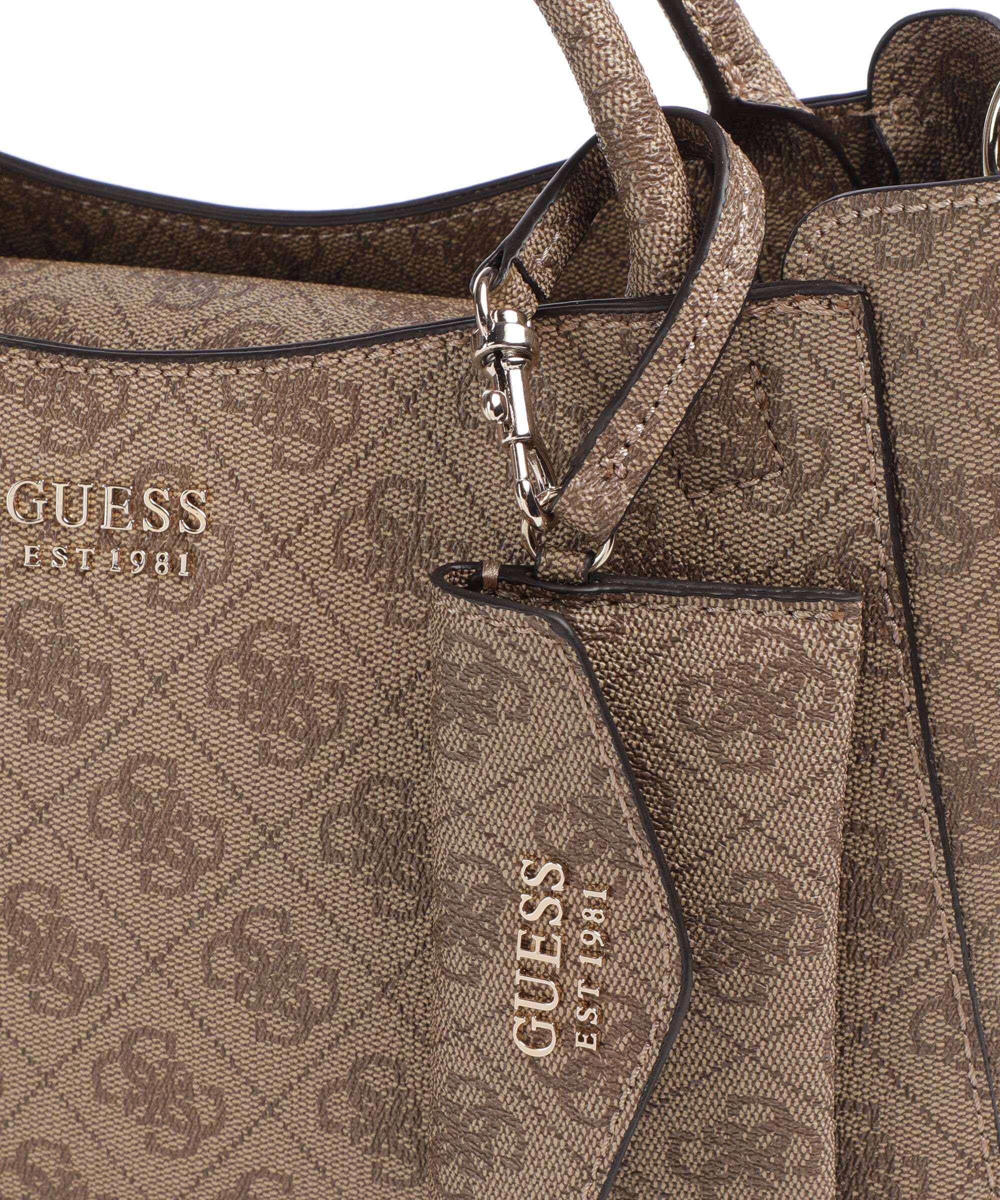 Guess Brenton Handtas latte logo - Image 4
