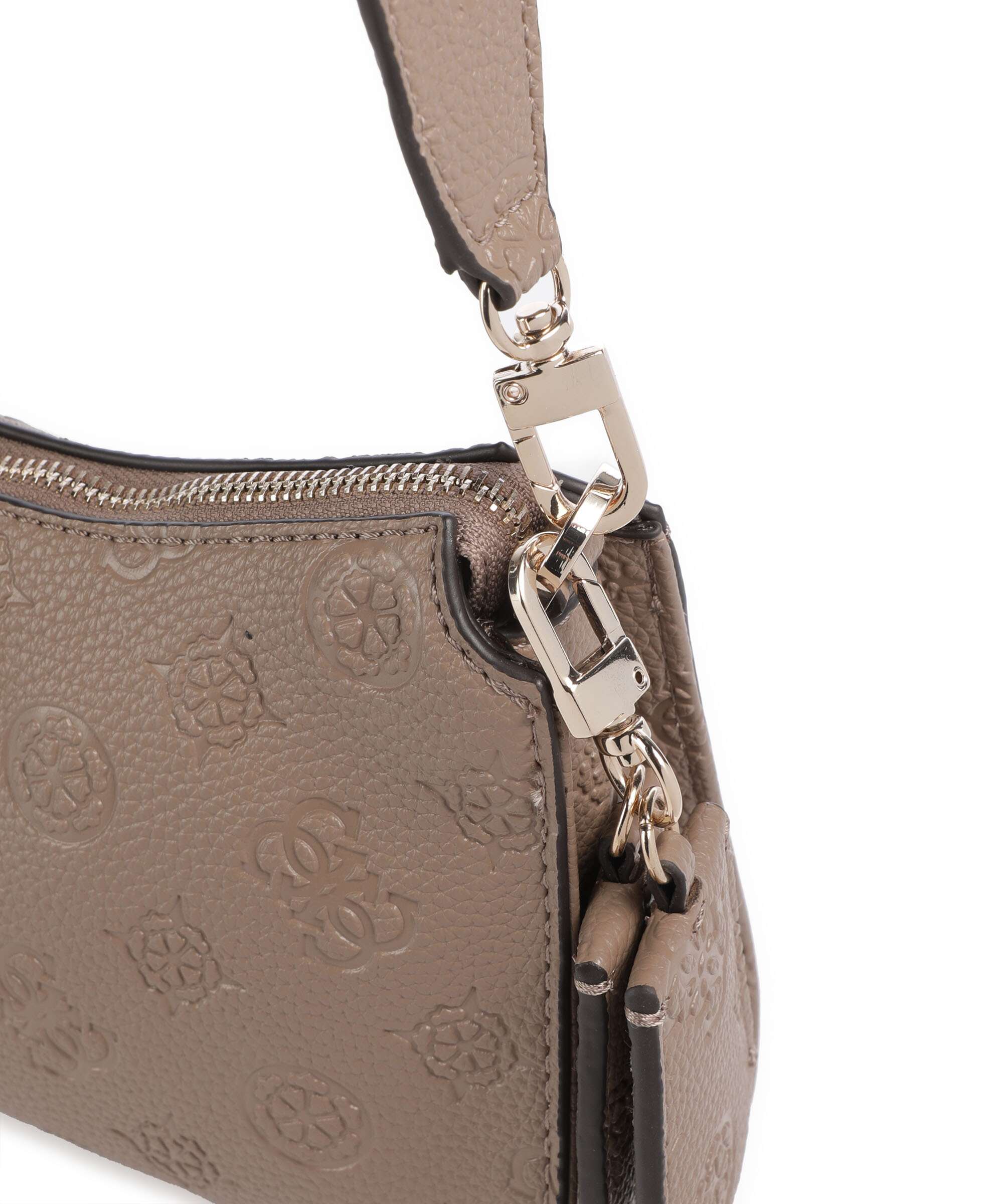 Guess Cresidia Schoudertas dark taupe logo - Image 4