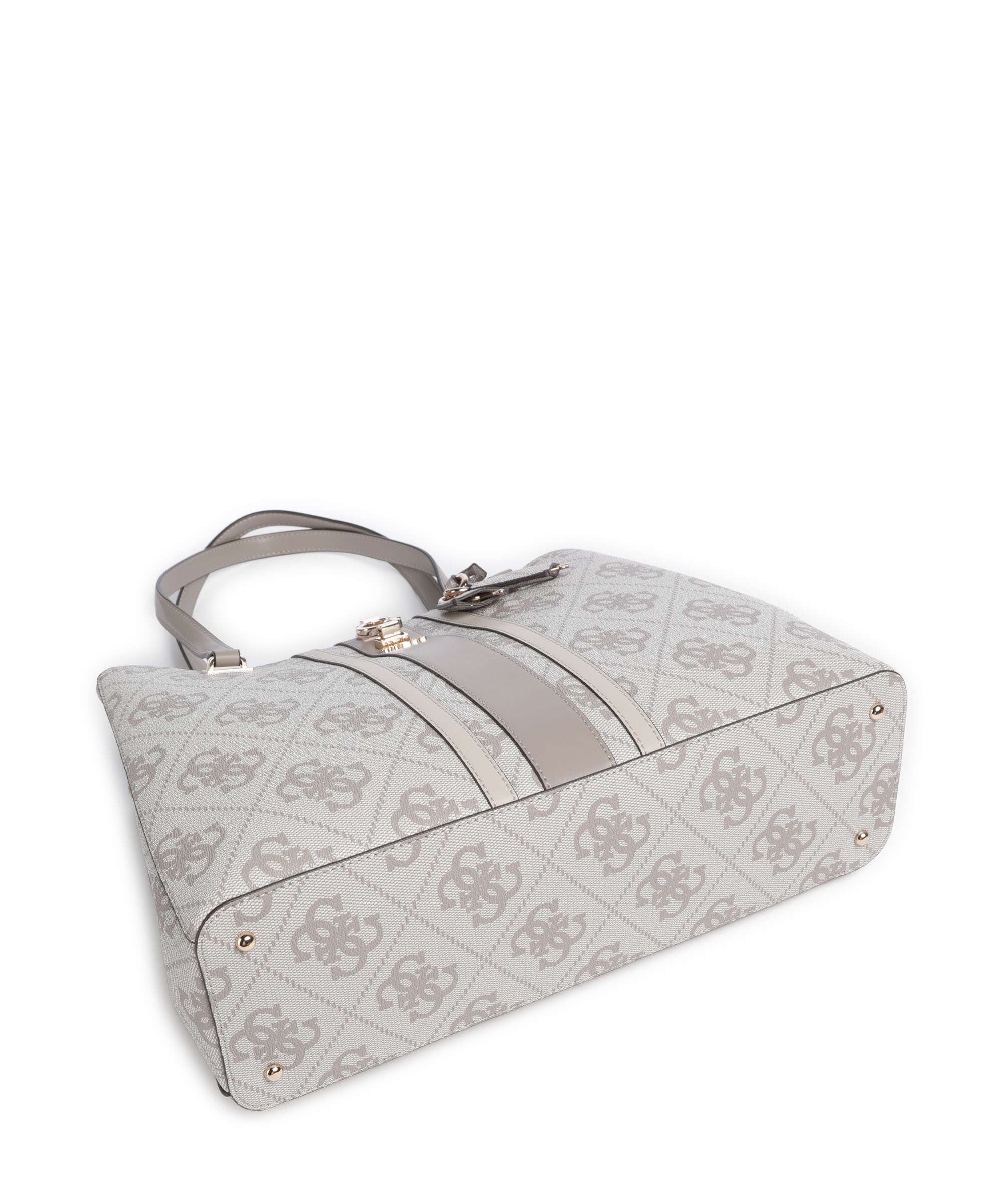Guess Erenia Boodschappentas dark taupe logo - Image 5