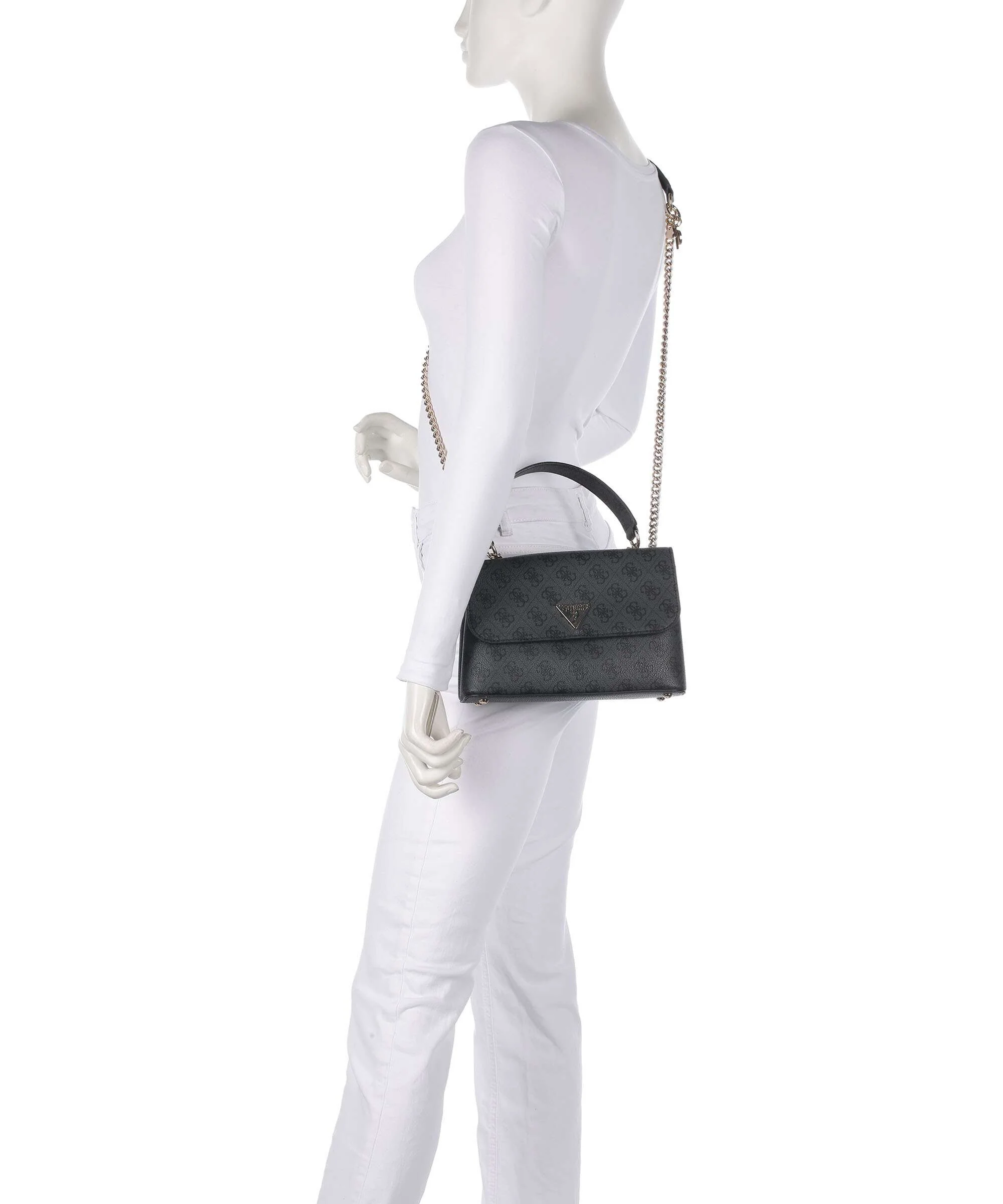 Guess Erica Eco Schoudertas coal logo - Image 4