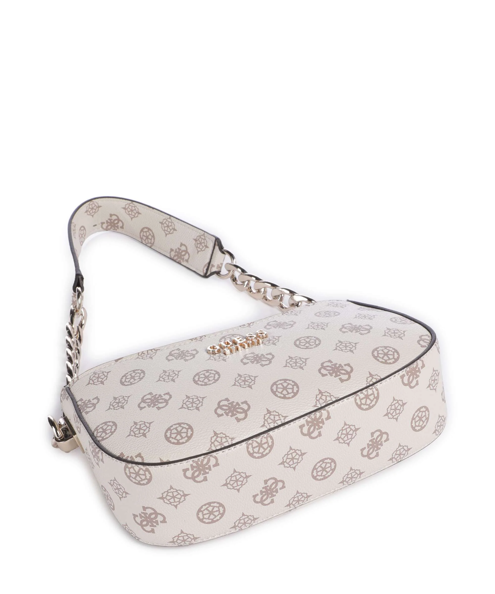 Guess Evelune Schoudertas cream logo - Image 5