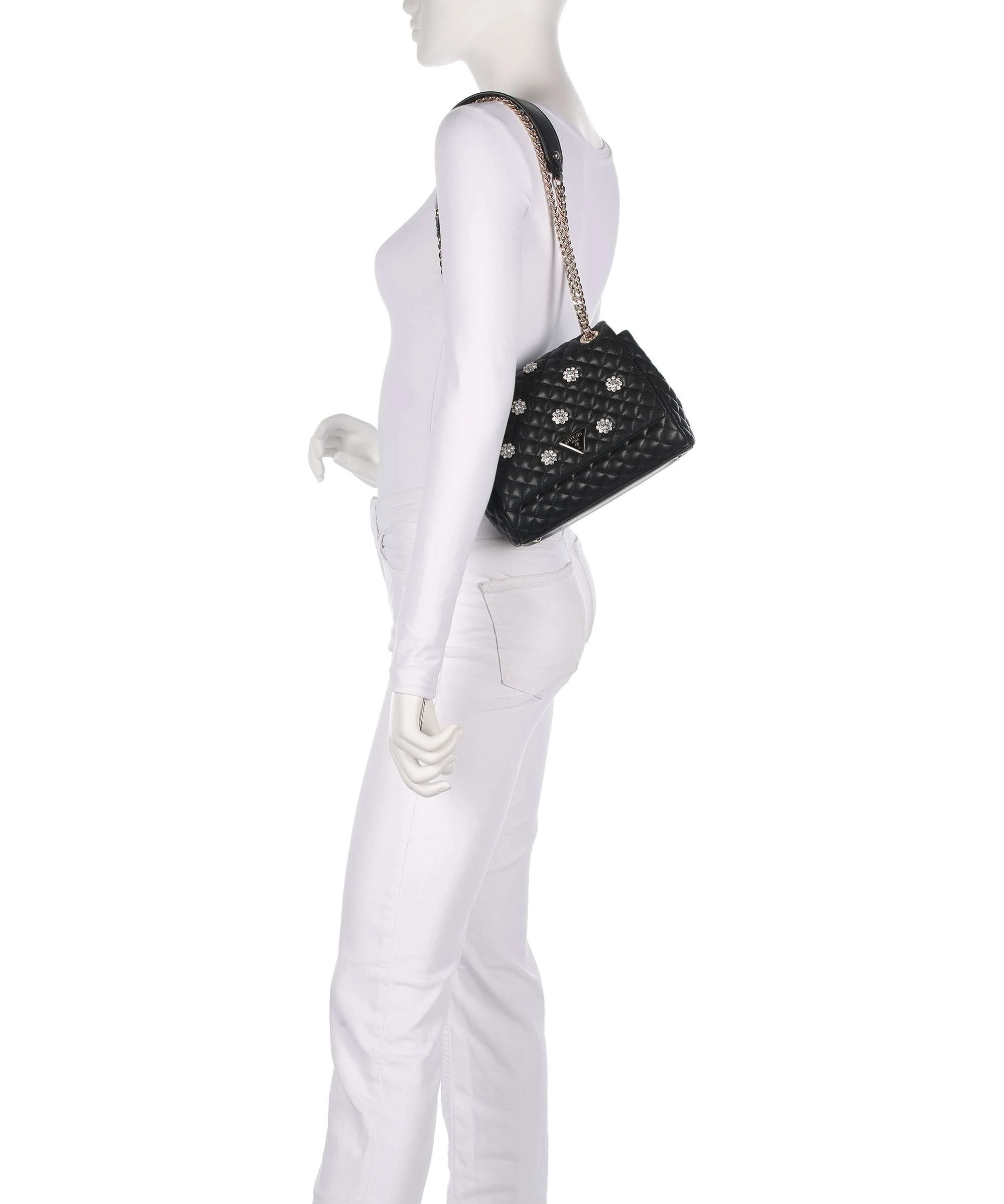 Guess Everlee Schoudertas black - Image 3