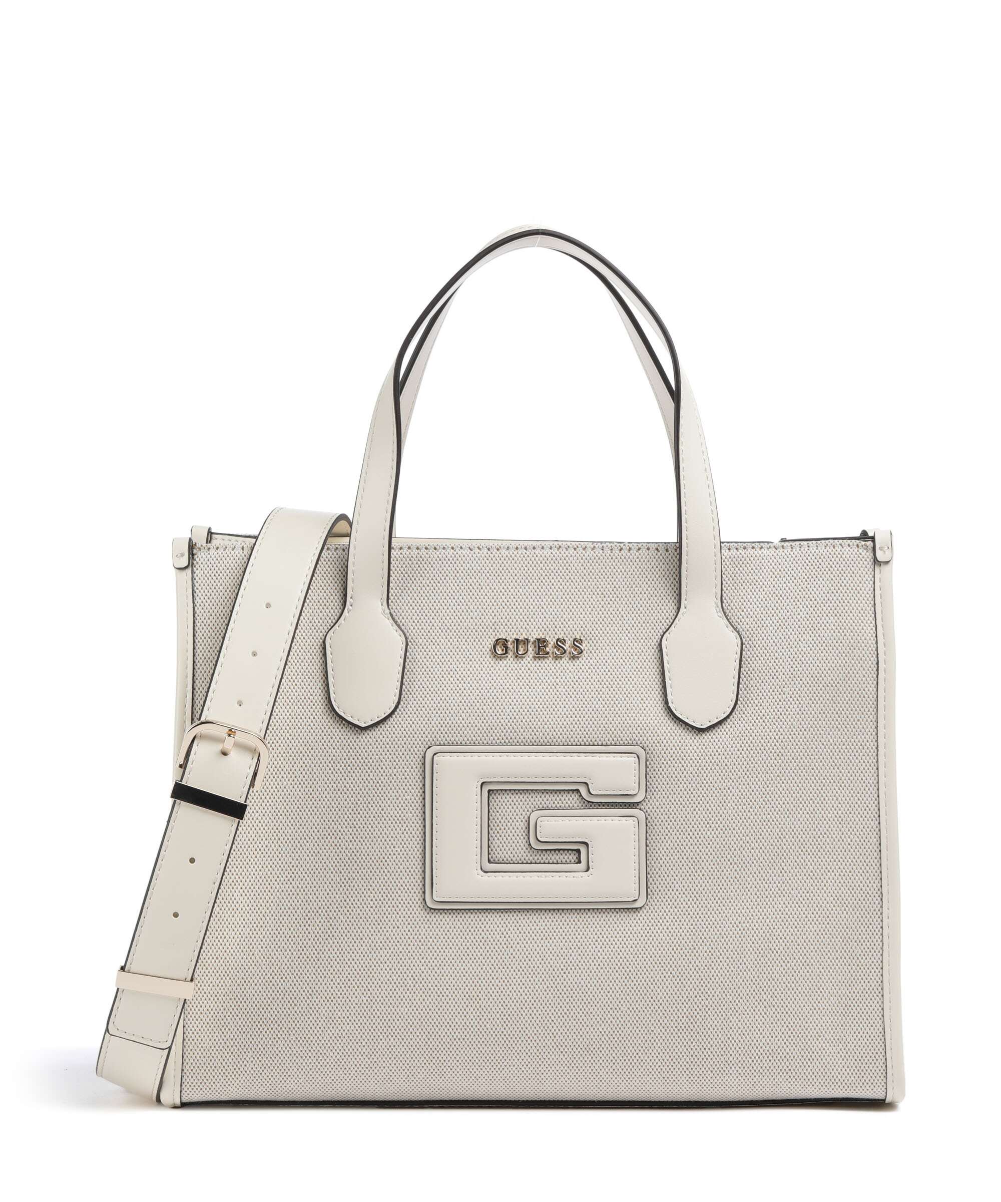 Guess G Status Handtas natural/offwhite