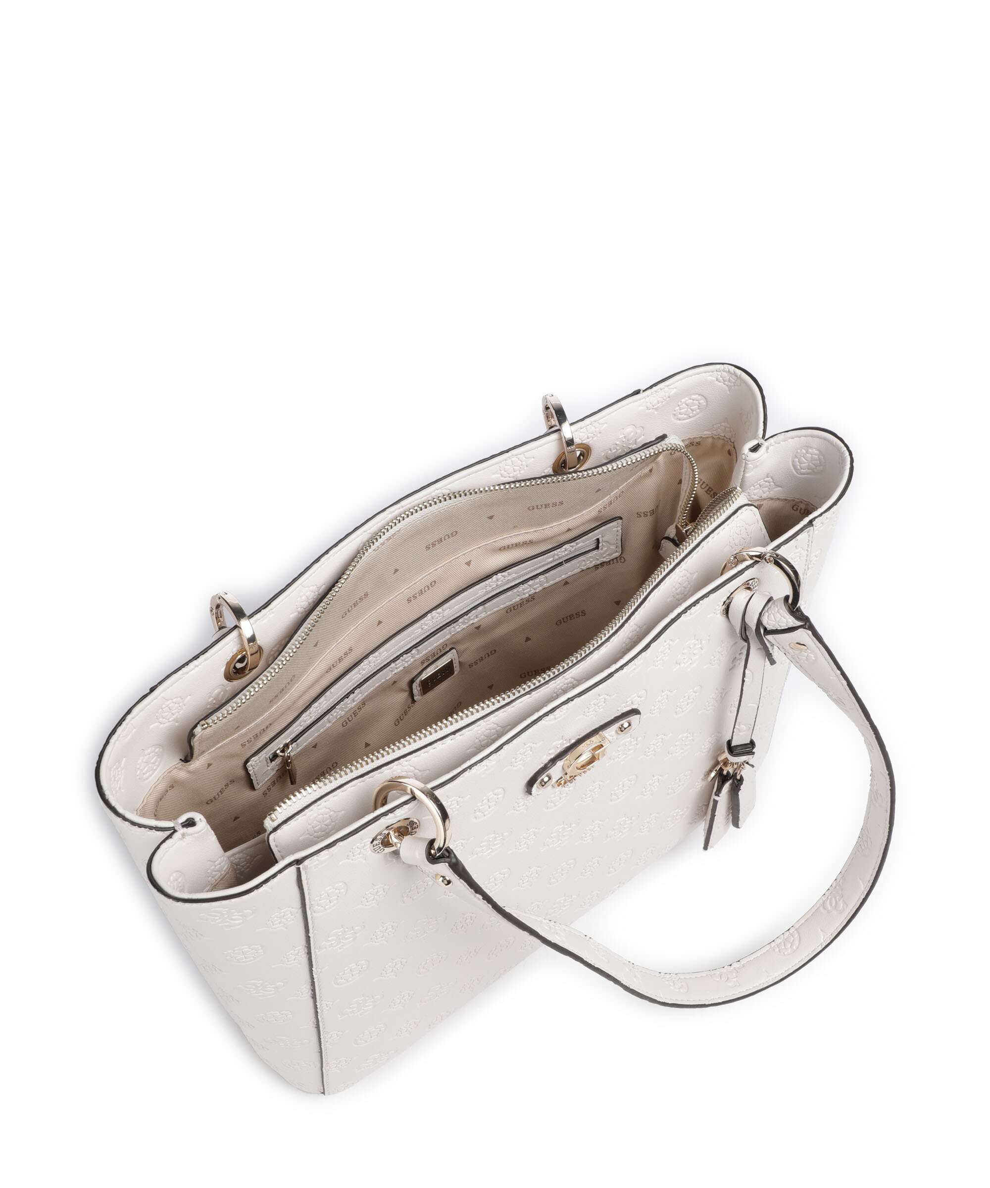 Guess Gerty Peony Boodschappentas offwhite - Image 5